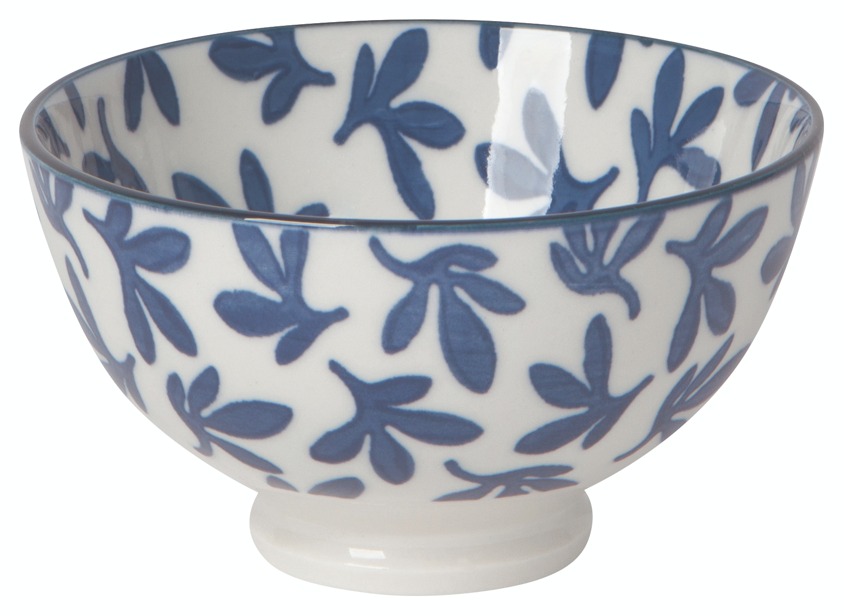 Now Designs by Danica - Blue Floral Stamped Bowl 4 inch