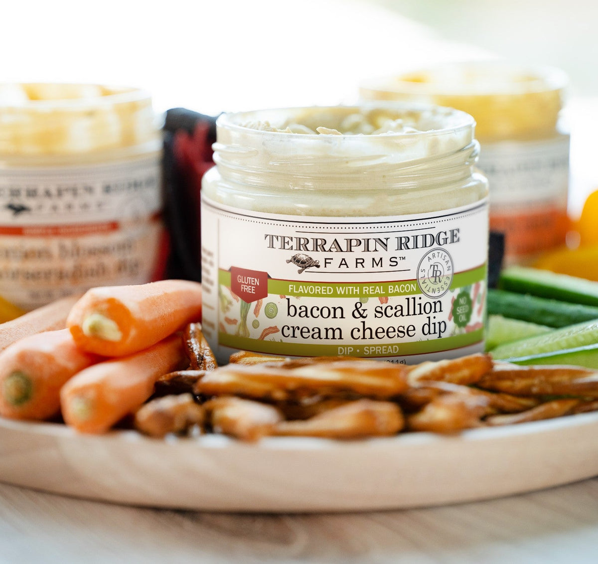 Bacon & Scallion Cream Cheese Dip - MaisonBeach