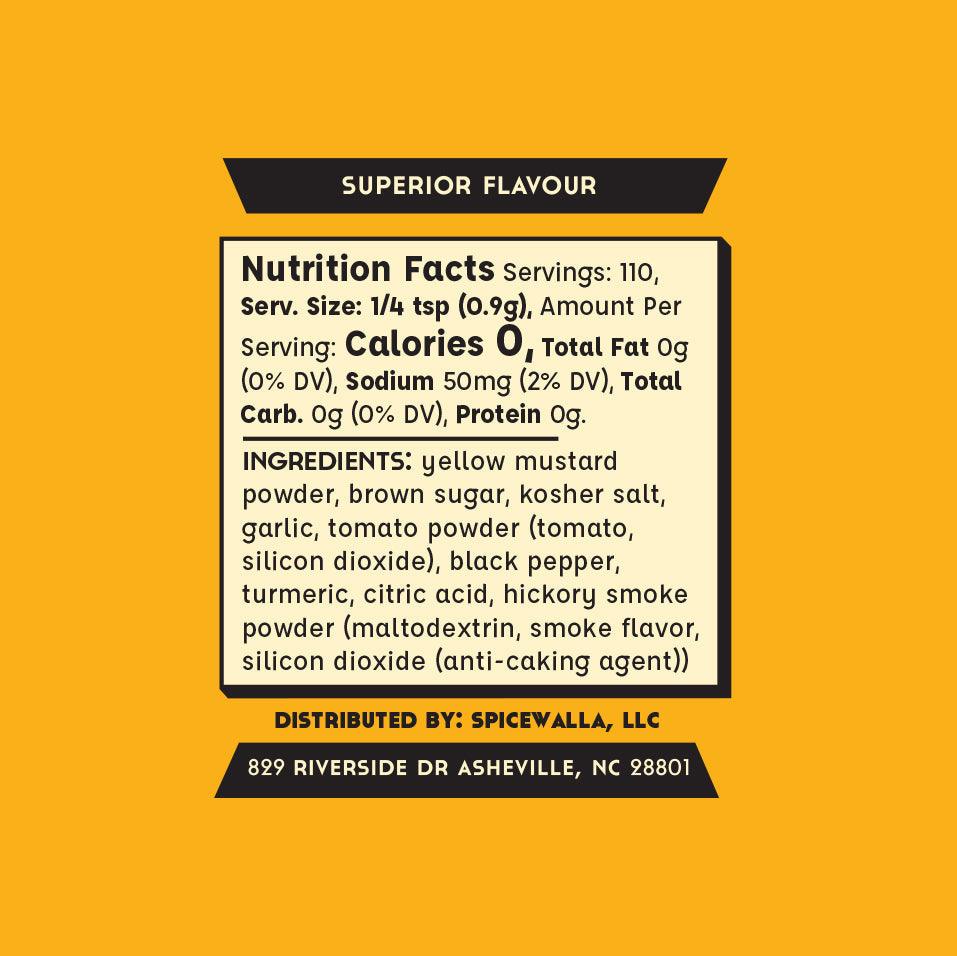 Carolina Mustard BBQ Rub - MaisonBeach