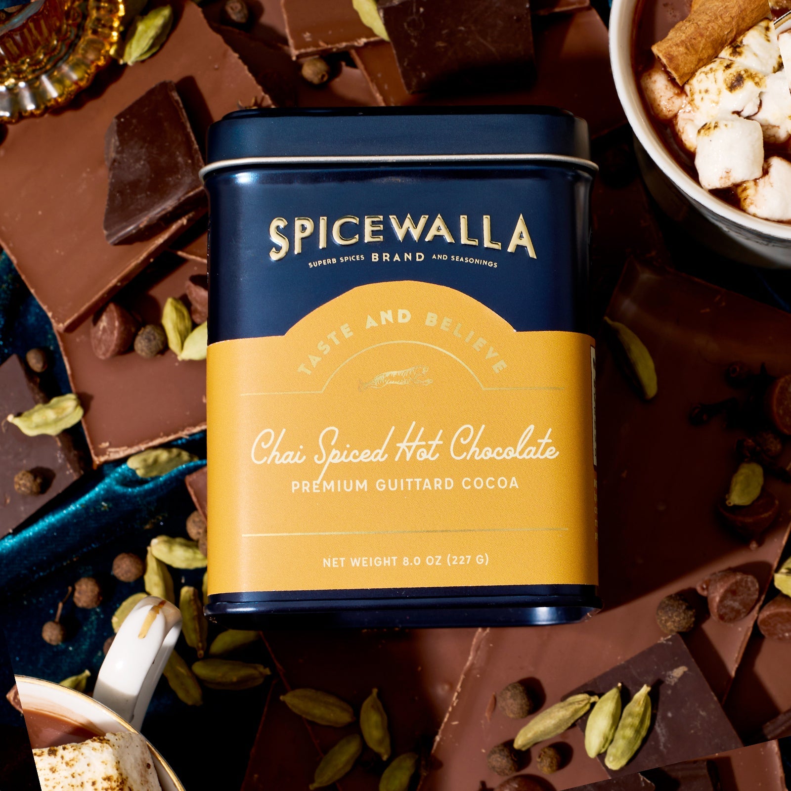 Chai Spiced Deluxe Hot Chocolate - MaisonBeach