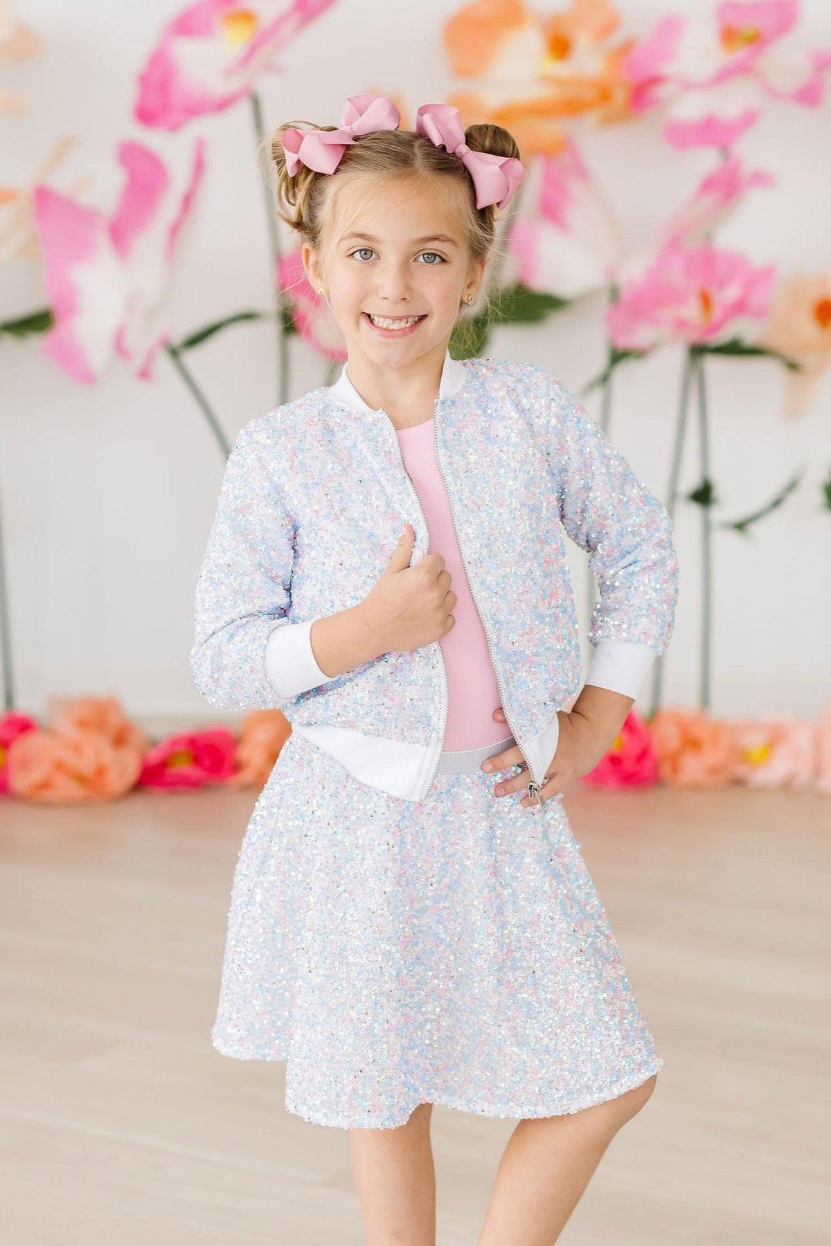 Cotton Candy Sequin Jacket - MaisonBeach