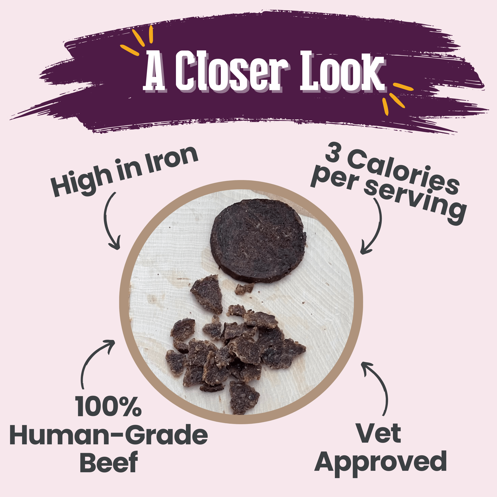 Beef Crumbles Cat Treats | High Protein Treats for Cats - MaisonBeach