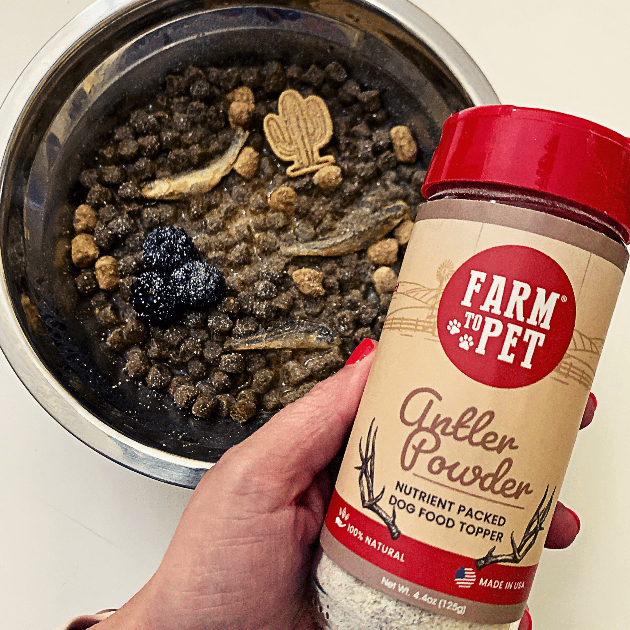 Treat Topper Antler Powder Dog Food Topper | Nutritional Supplement for Dogs and Cats - MaisonBeach