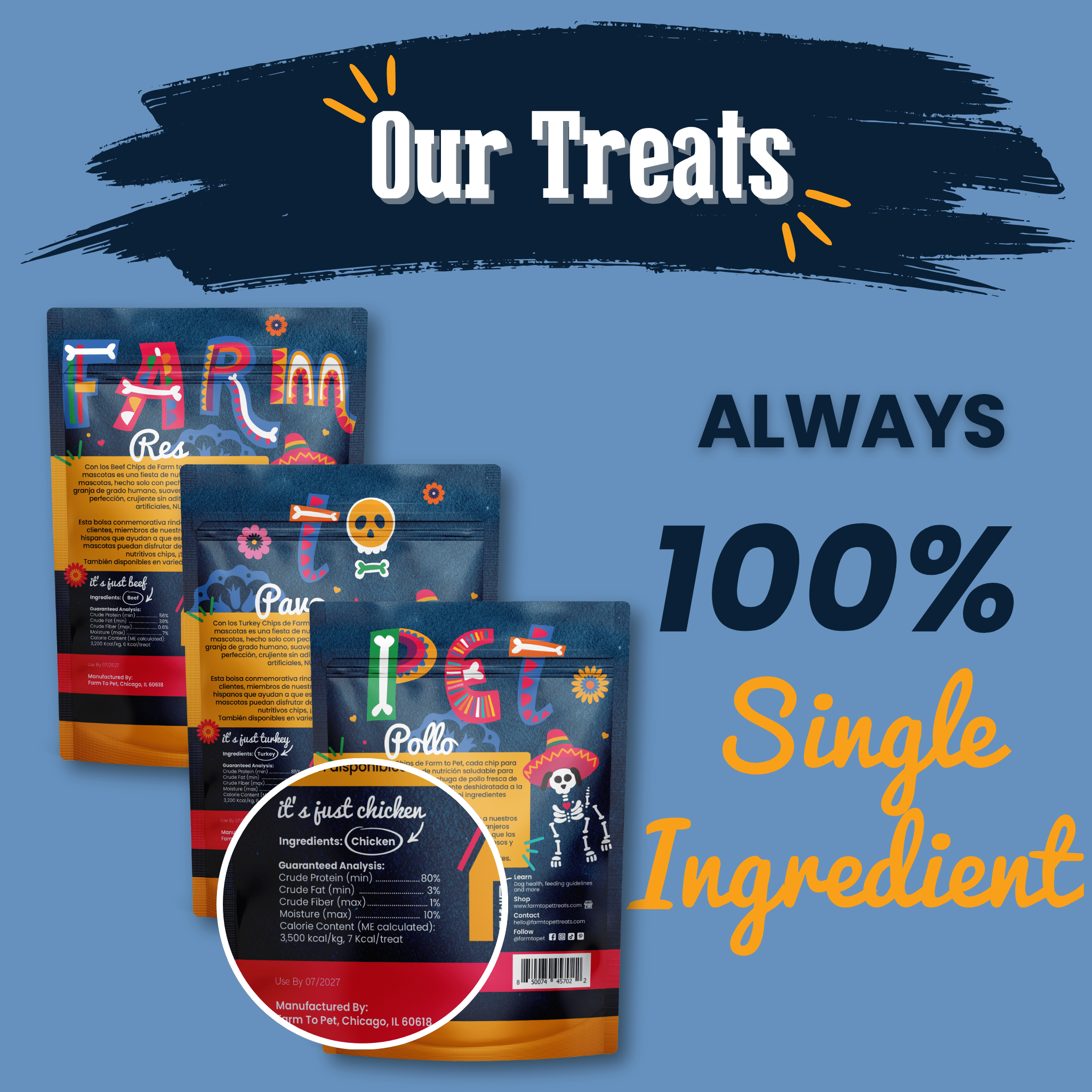 Premios Para Perros Fiesta Pack | Dog Treat Variety Bundle - MaisonBeach