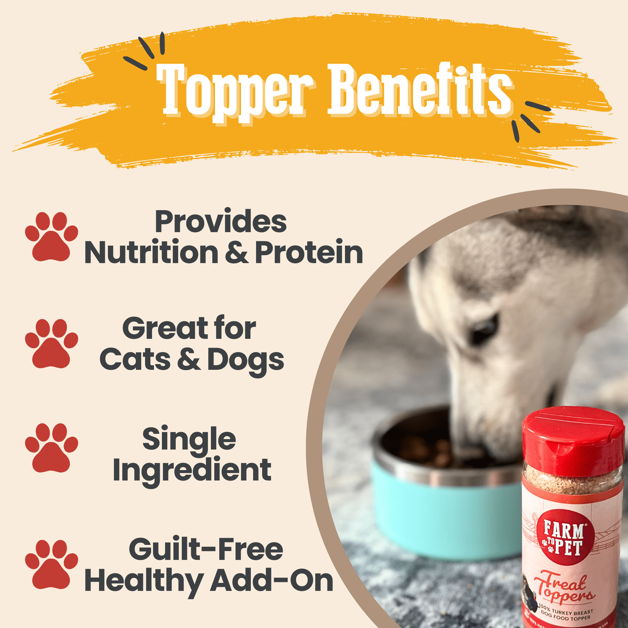 Chicken & Turkey Dog Food Topper Bundle - MaisonBeach
