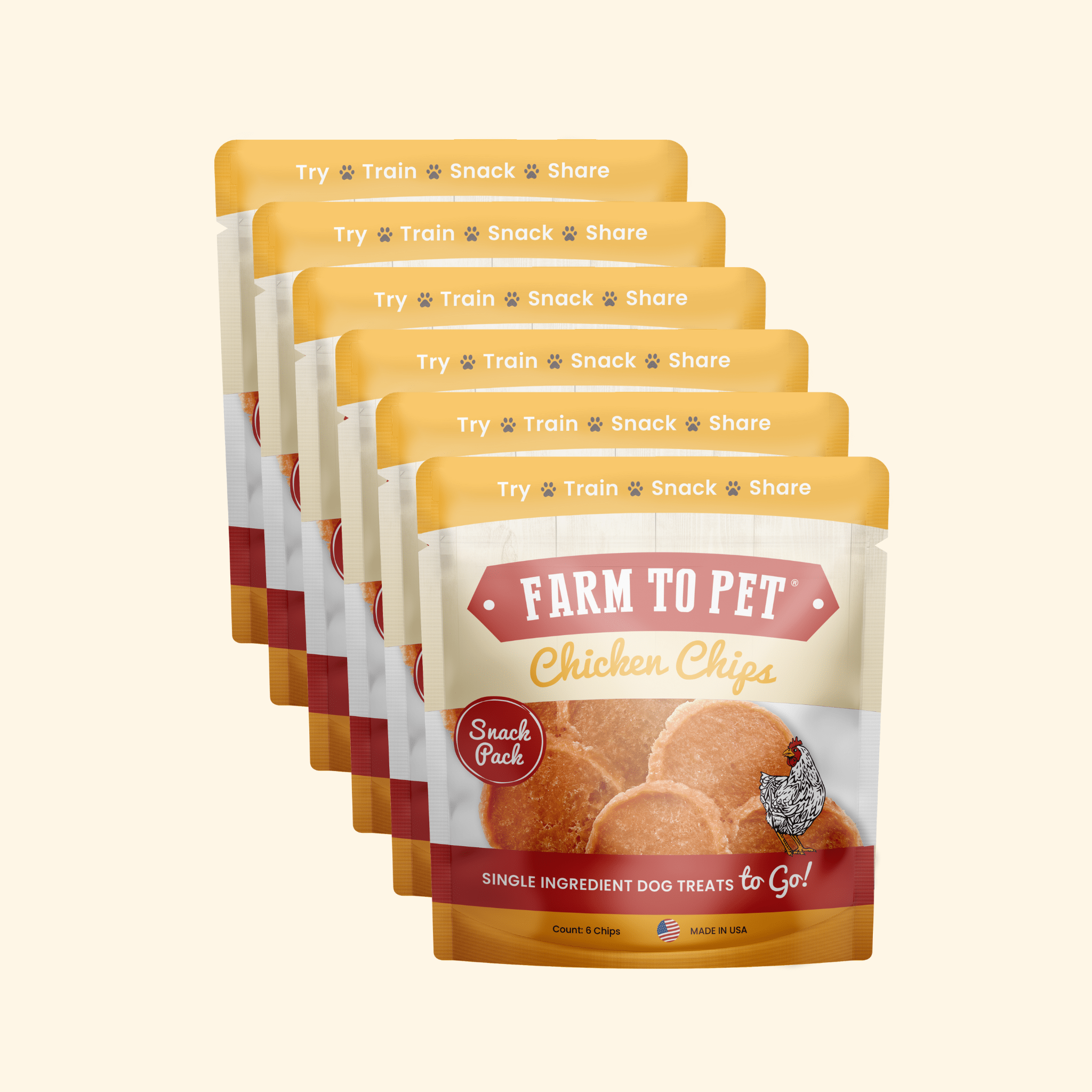 Chicken Chips Snack Pack Bundles | Dog Party Favors & Training Treats - MaisonBeach