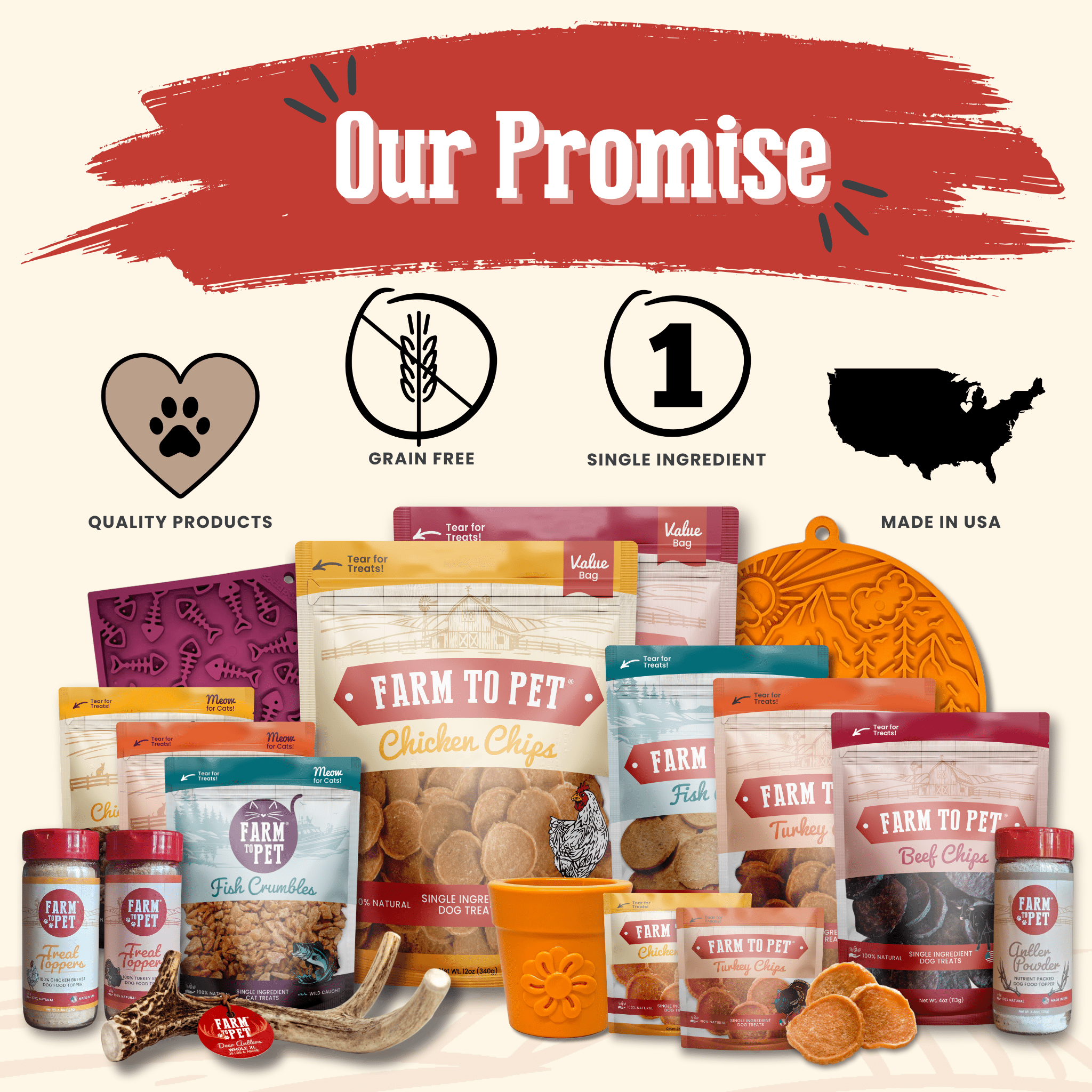 Puppy Packs 'n Snacks Dog Treat Starter Pack | Single-Ingredient Training Treats - MaisonBeach