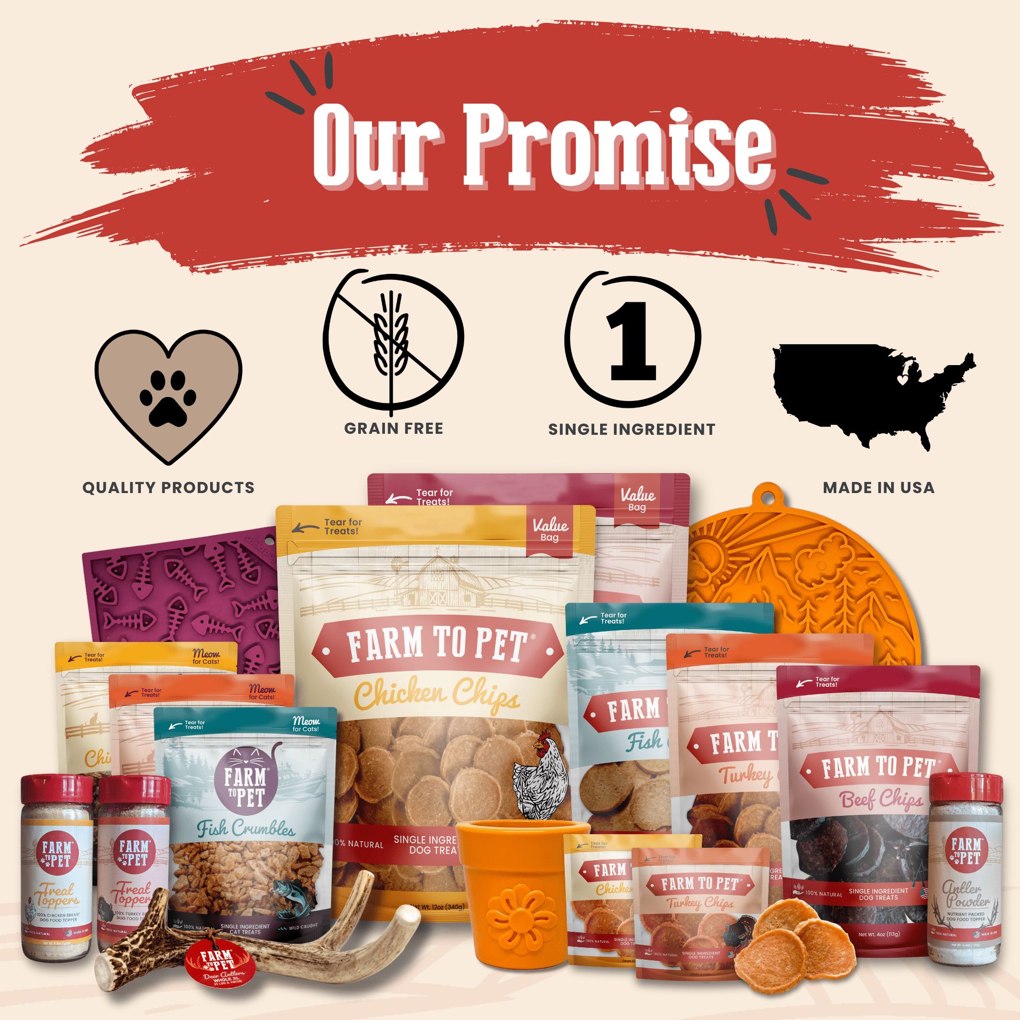 Snack Pack Dog Treat Sampler - MaisonBeach