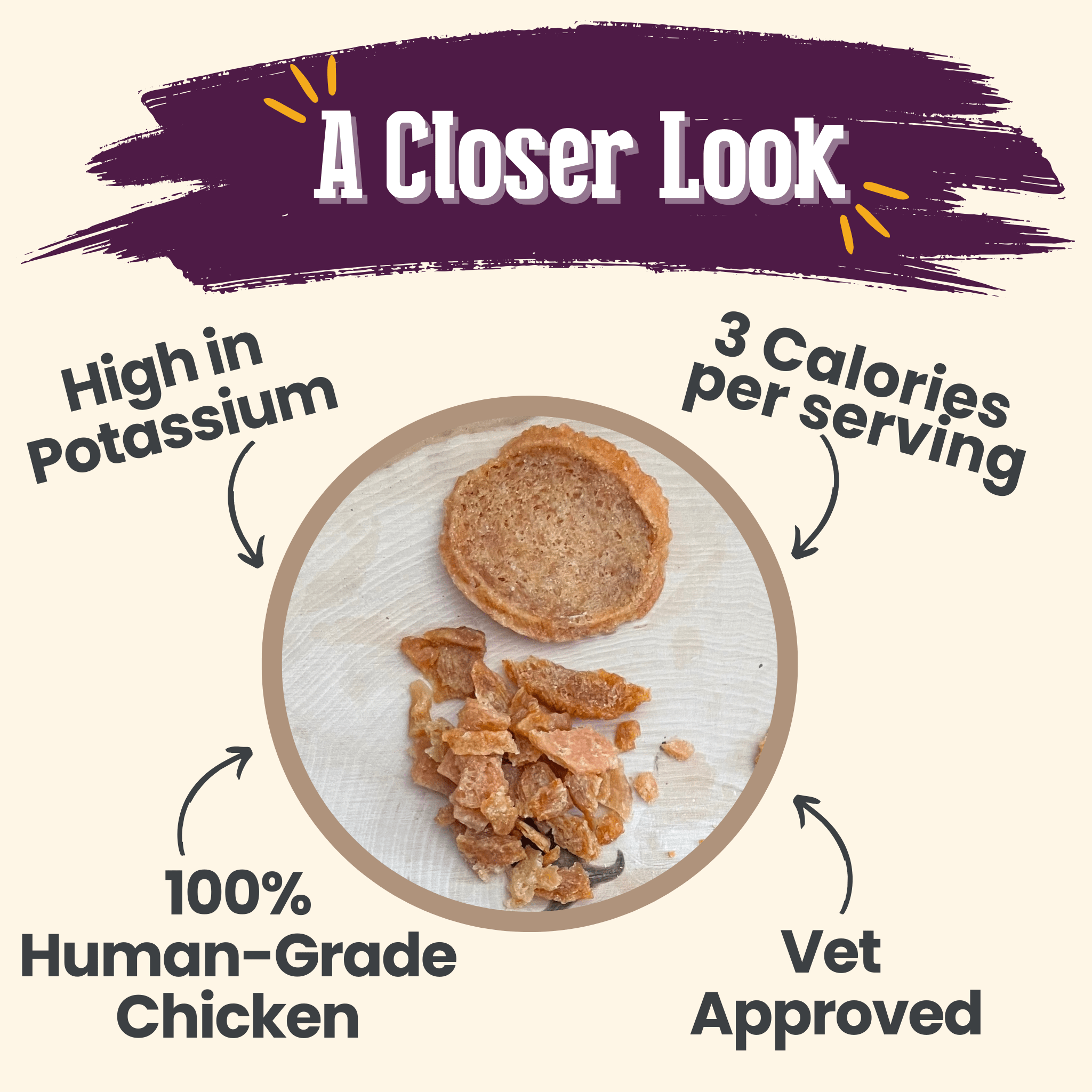 Chicken Crumbles Cat Treats | Single-Ingredient Treats for Cats - MaisonBeach
