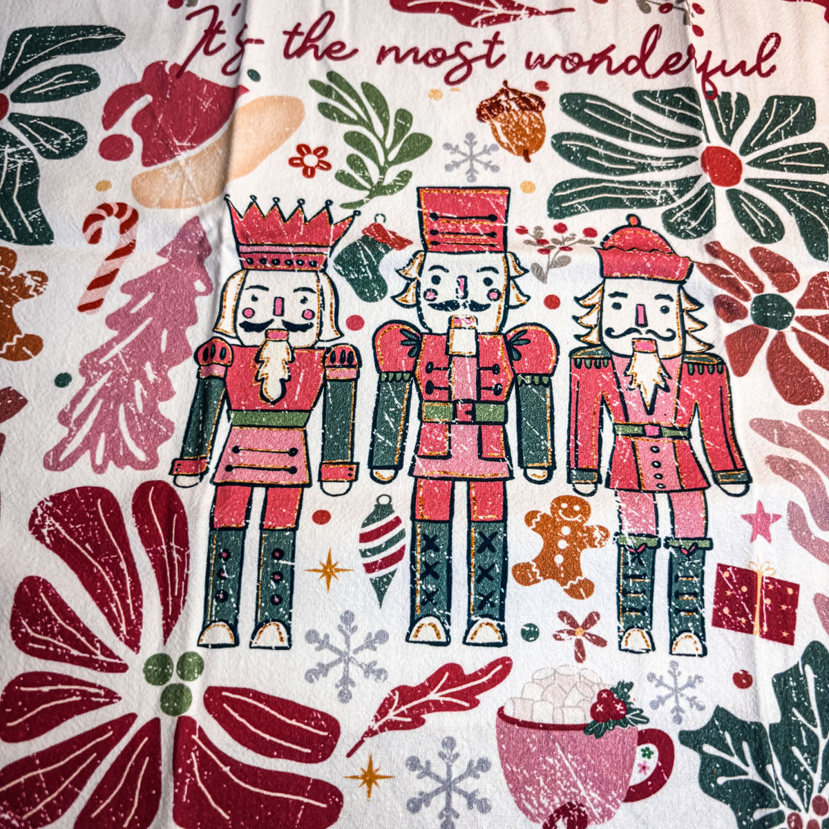Boho Floral Nutcracker