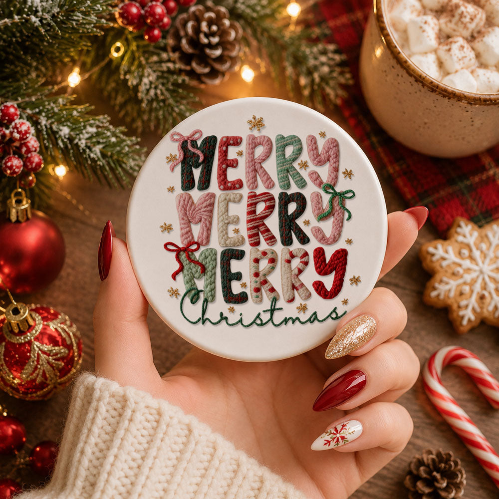 Christmas Coasters - MaisonBeach