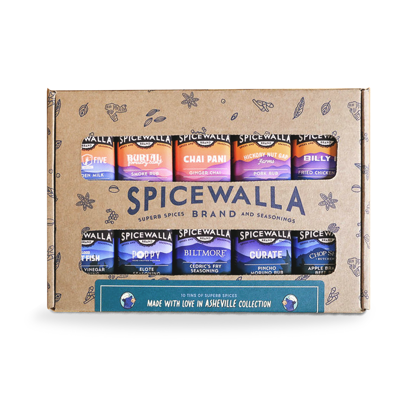 10-Pack Made with Love in Asheville Collection - Limited Edition! - MaisonBeach