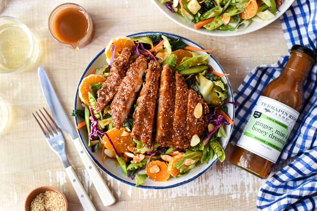 Ginger, Miso and Honey Salad Dressing - MaisonBeach