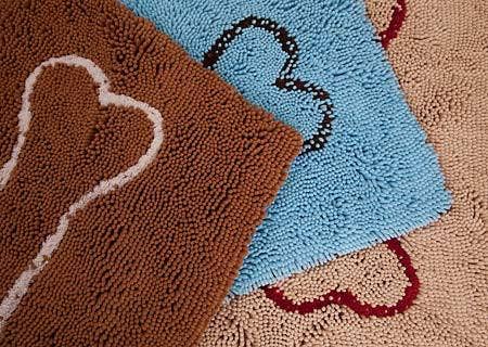 Large Caramel Brown Absorbent Doormat