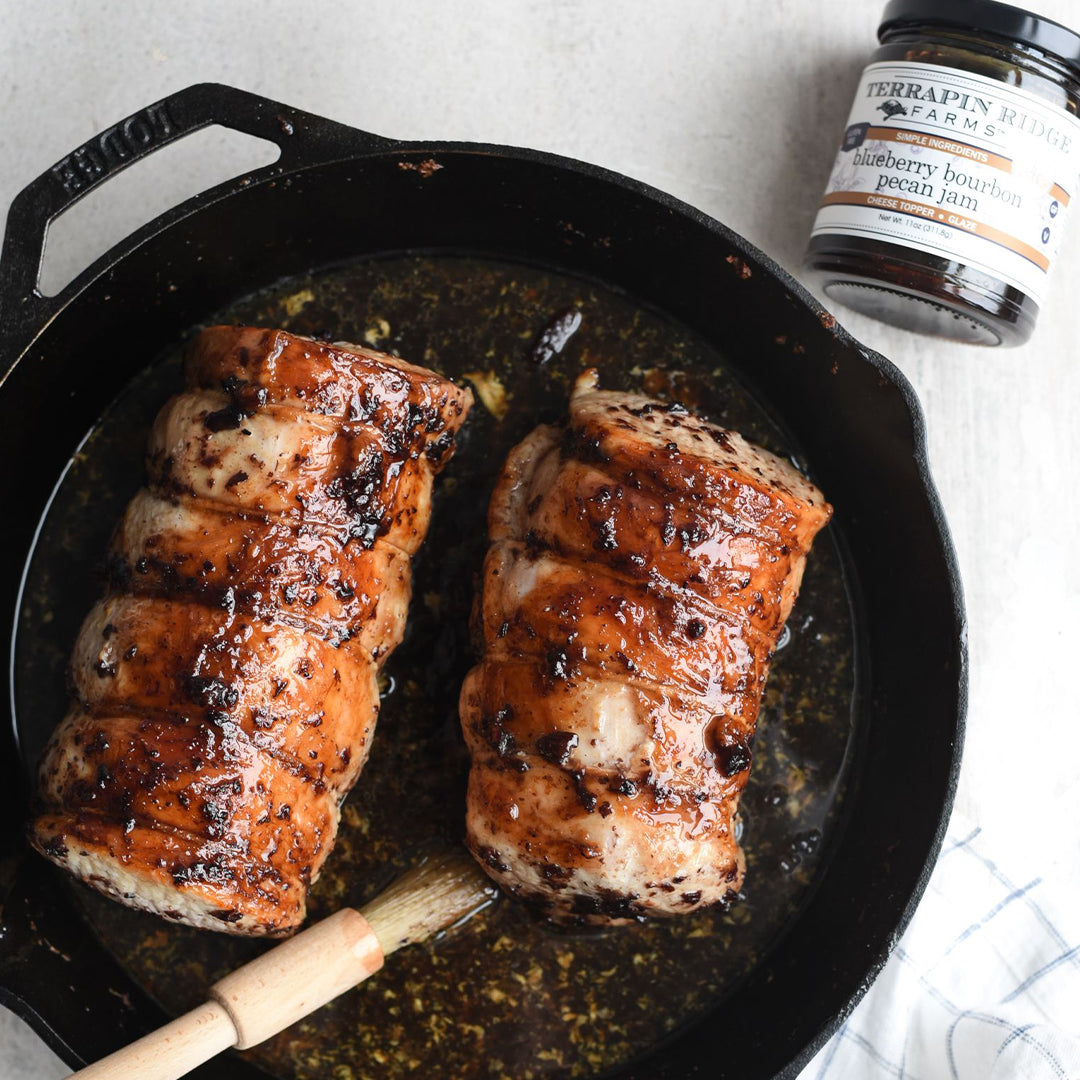 Blueberry Bourbon Pecan Jam - 5 oz - MaisonBeach
