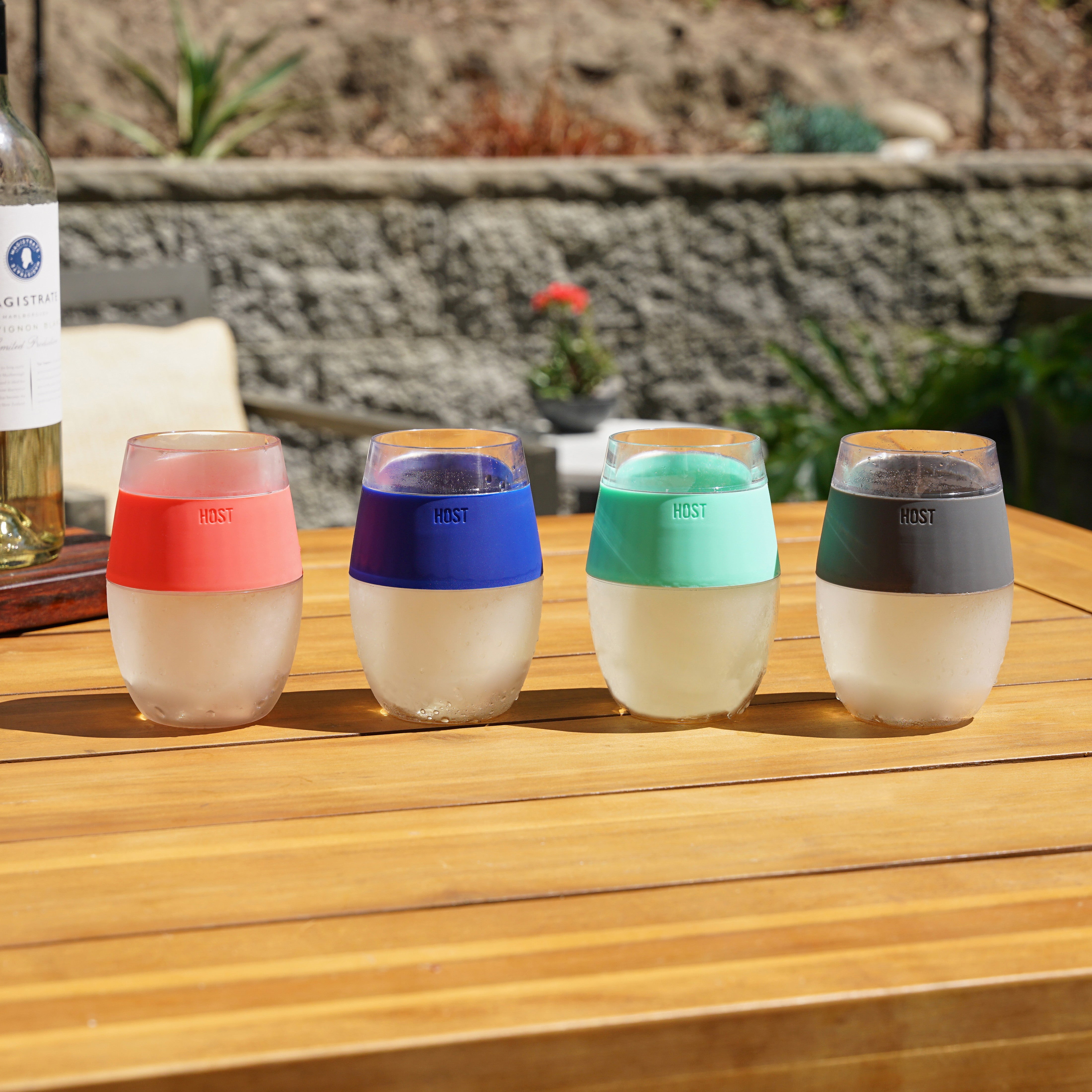Wine FREEZE™ in Multicolor, Set of 4