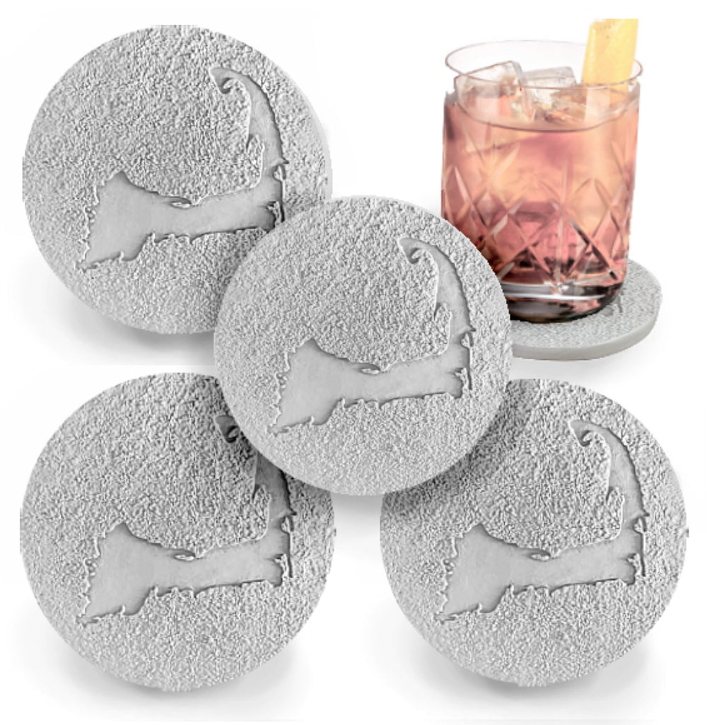 Cape Cod Island Drink Coasters - MaisonBeach
