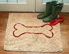 Large Absorbent Beige Doormat
