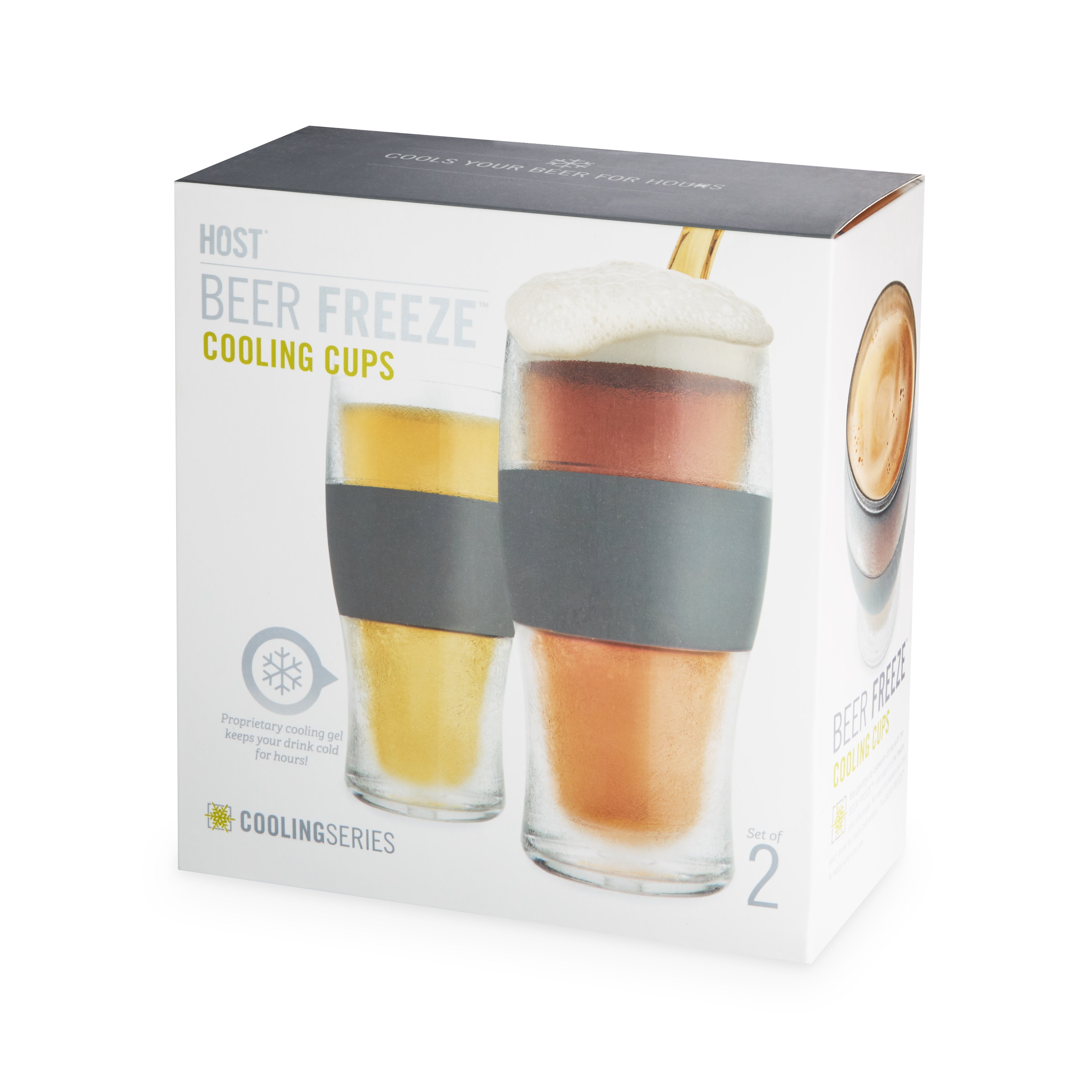 Beer FREEZE™ in Gray, Set of 2