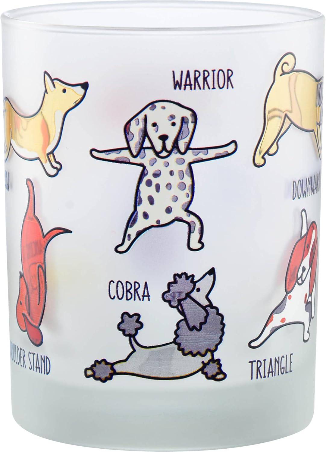 Culver - Doggy Yoga Double Old Fashion-Set of 2 - MaisonBeach