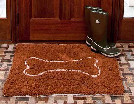 Large Caramel Brown Absorbent Doormat