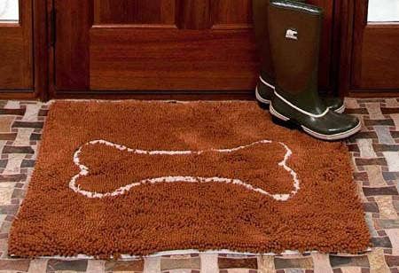 Large Caramel Brown Absorbent Doormat
