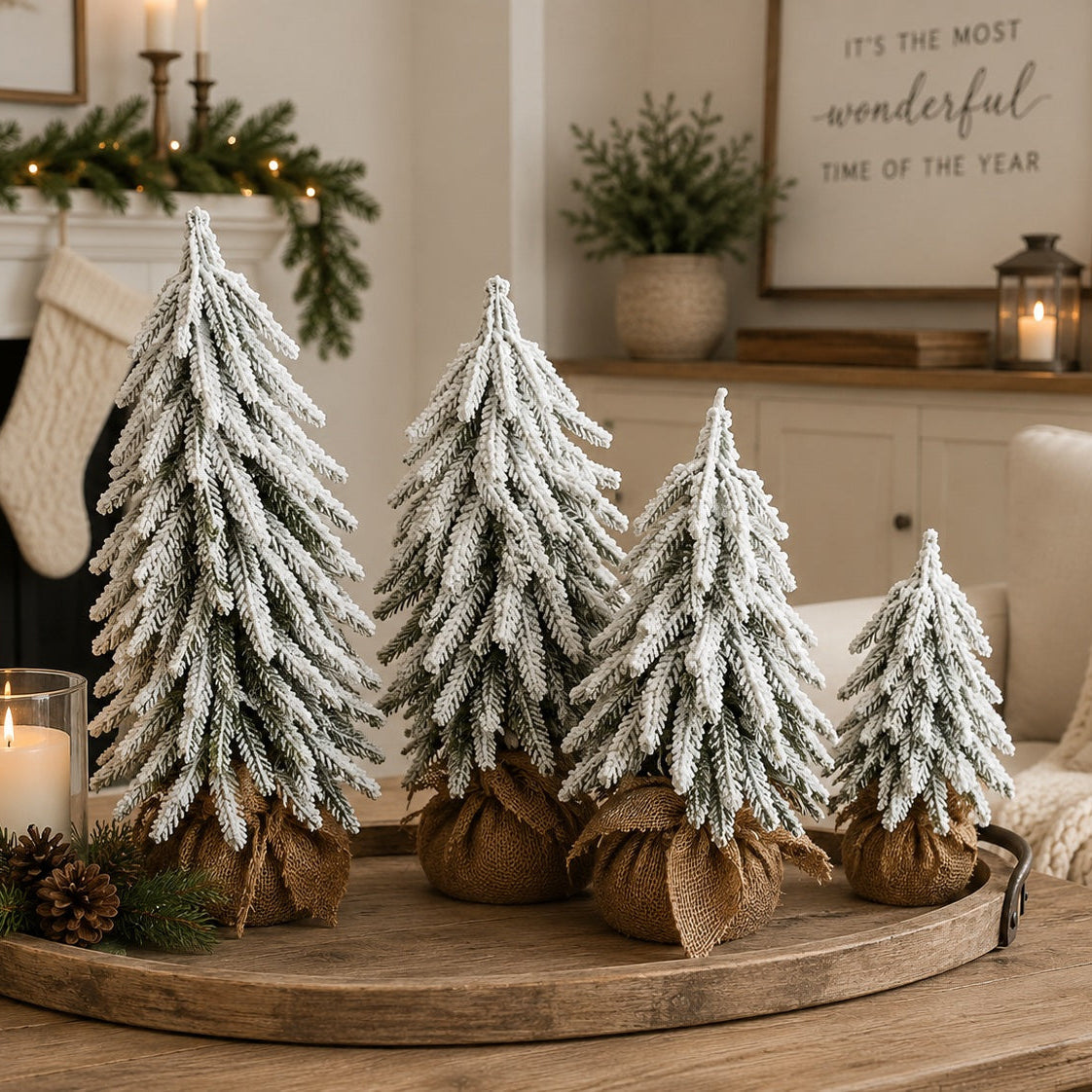 Snow Trees - MaisonBeach