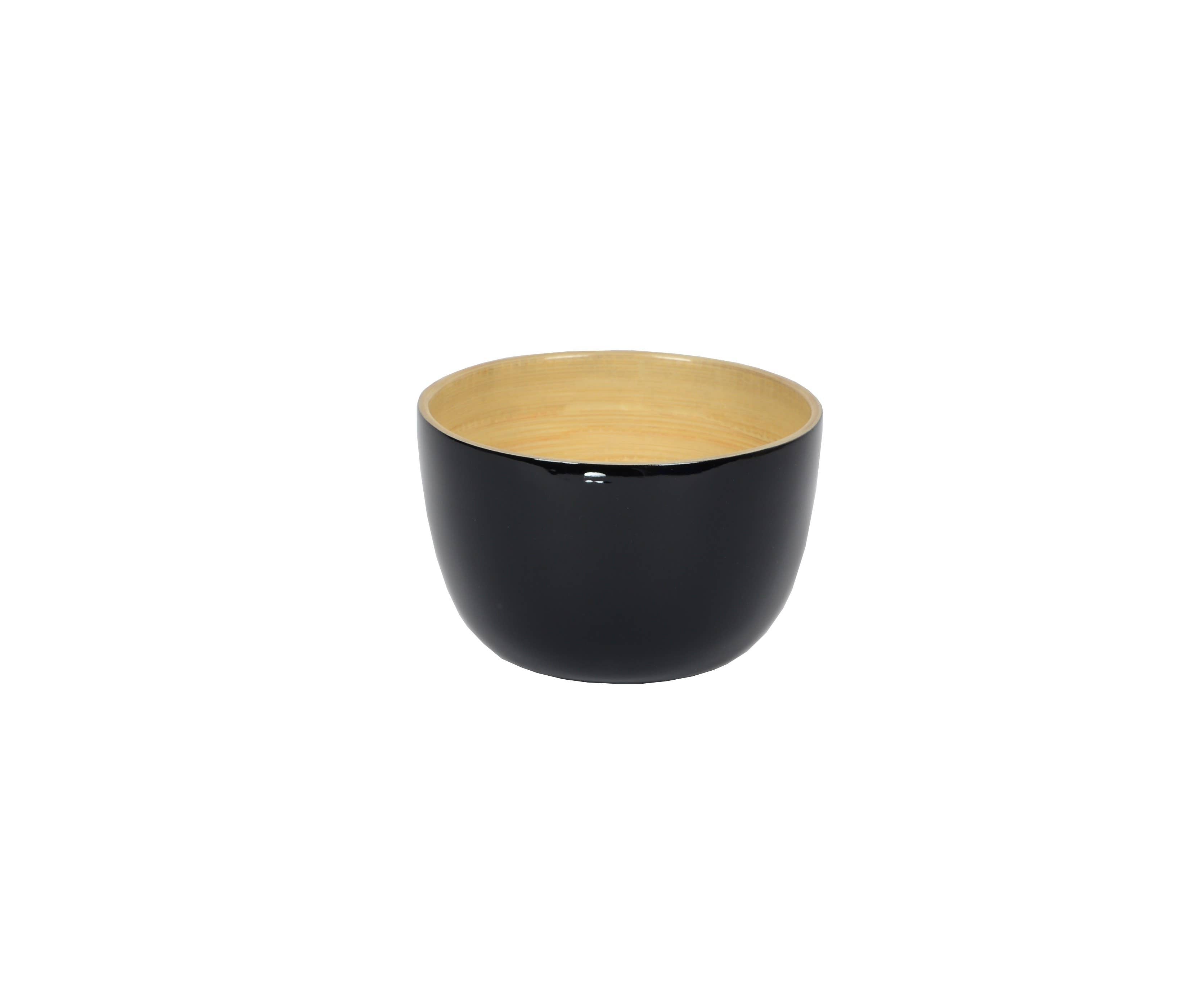 White Bamboo Soup Bowl 4.7" x 3.2"