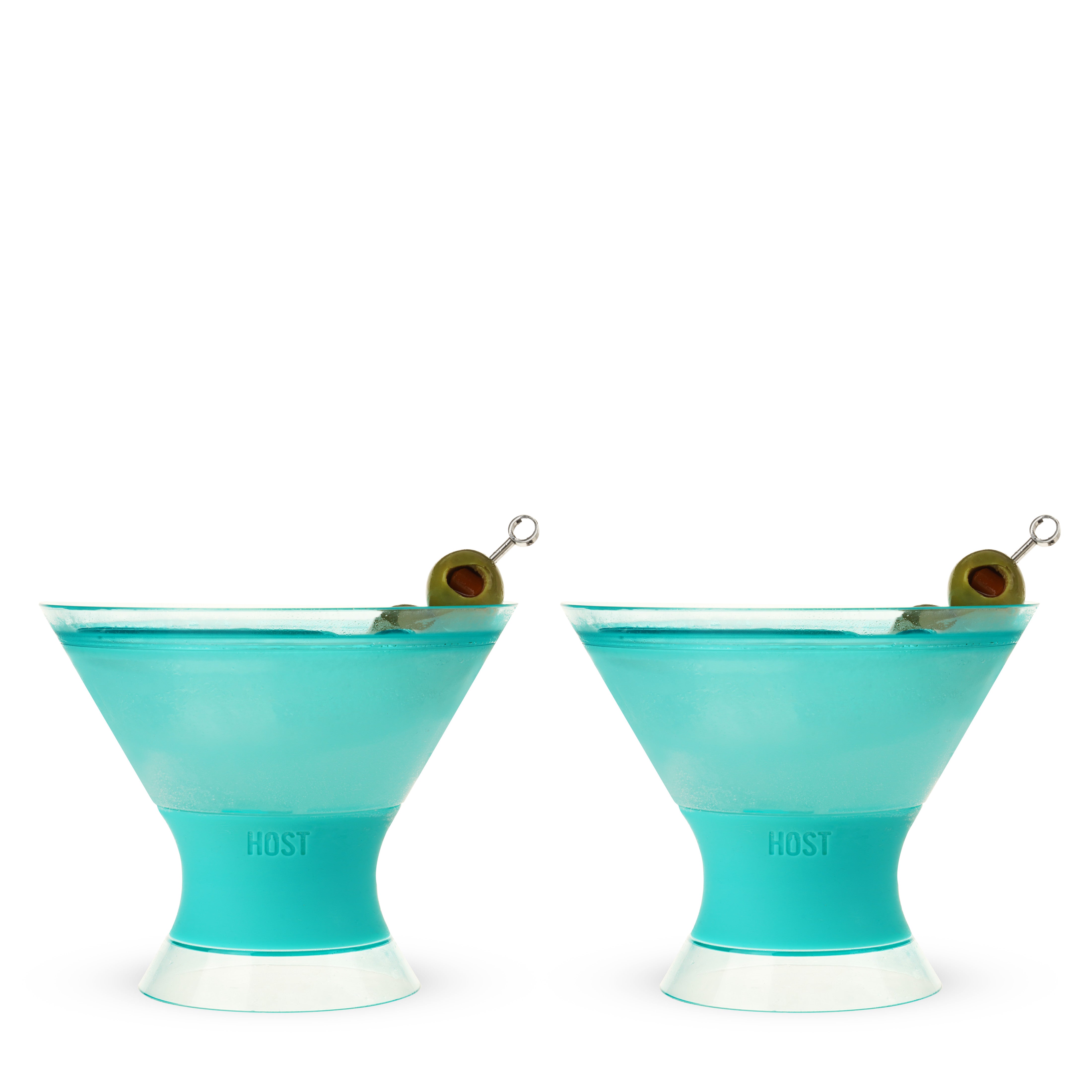 Martini FREEZE™ in Tinted Aqua, Set of 2