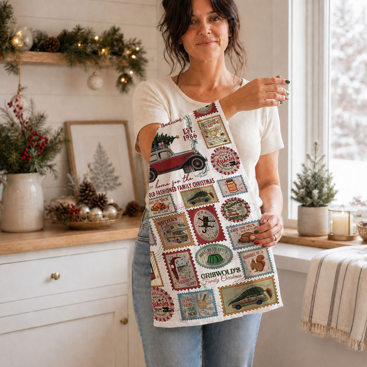 Griswold Christmas Towel