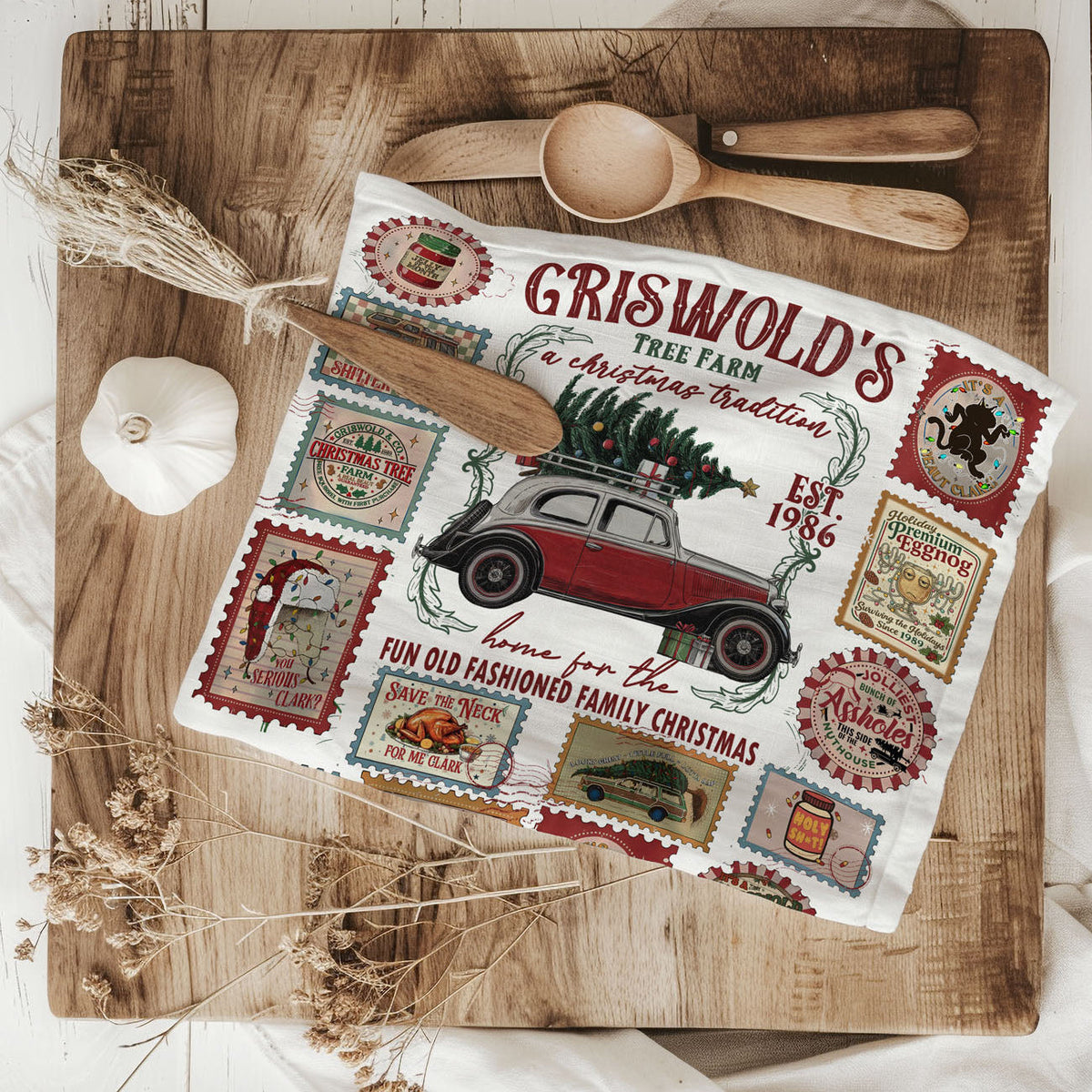 Griswold Christmas Towel