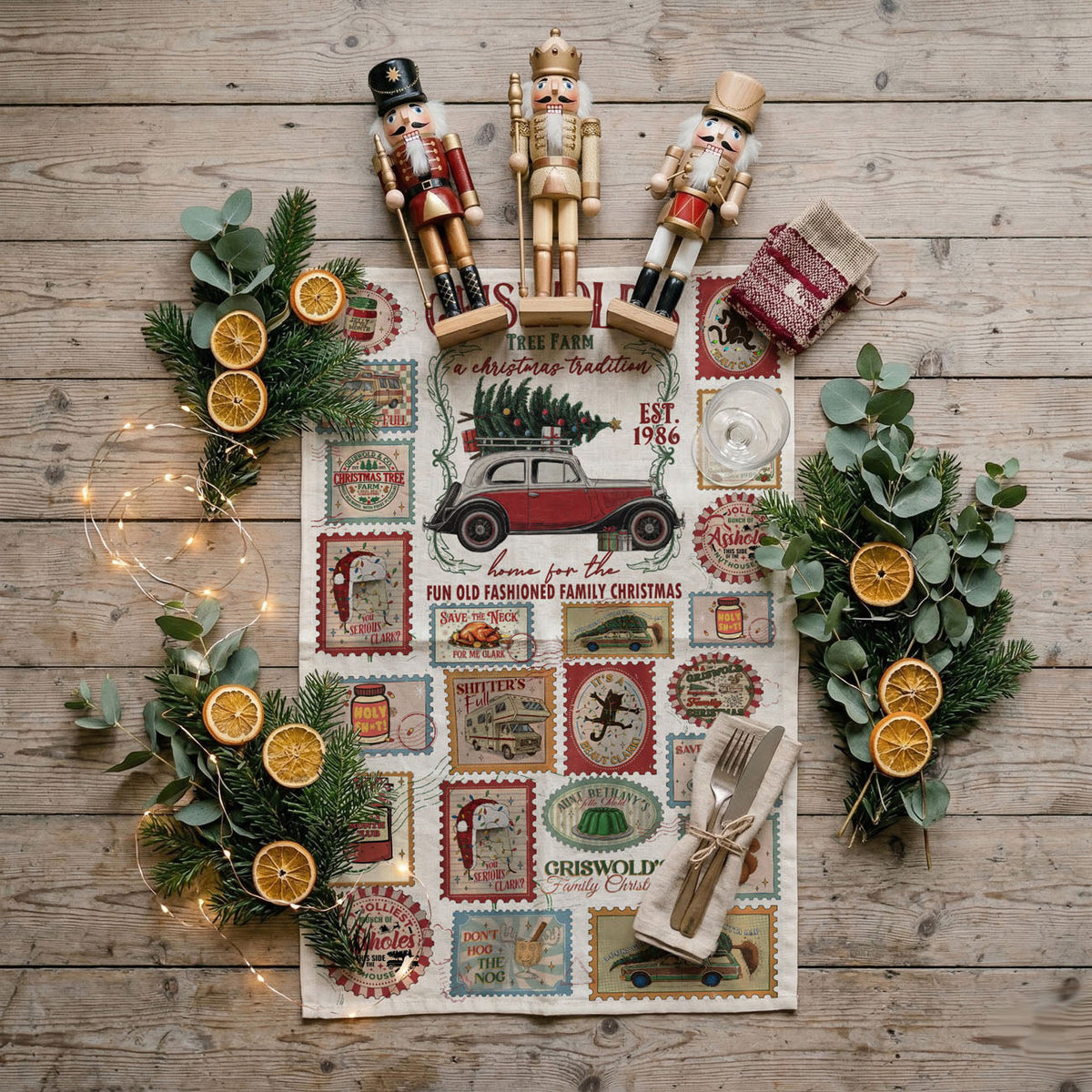 Griswold Christmas Towel
