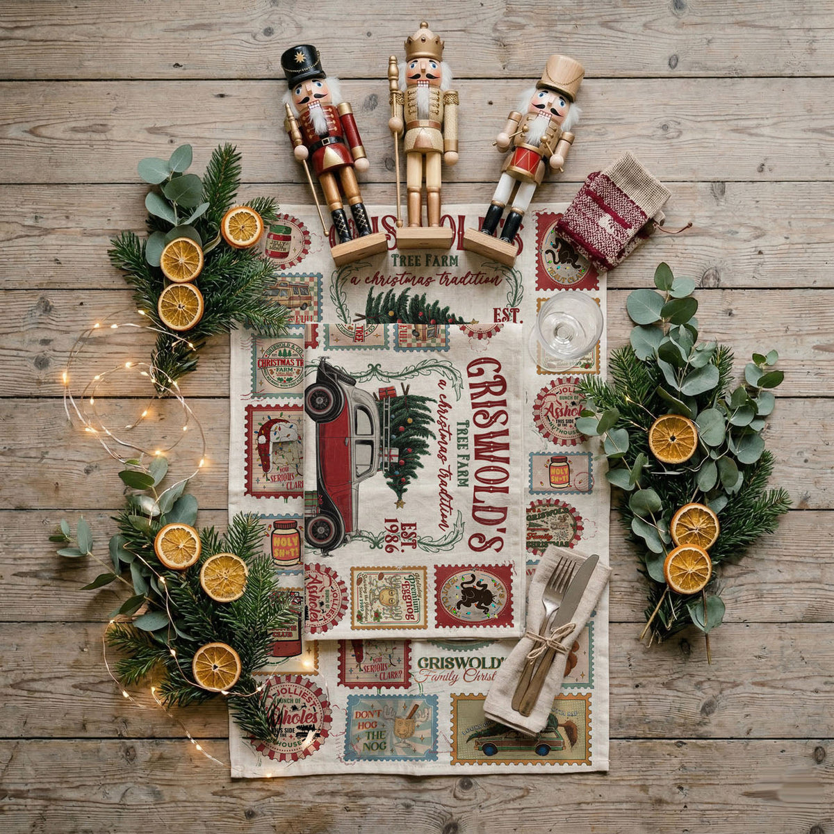 Griswold Christmas Towel