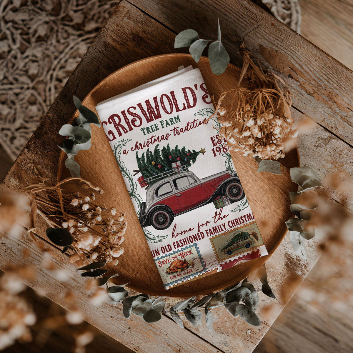 Griswold Christmas Towel