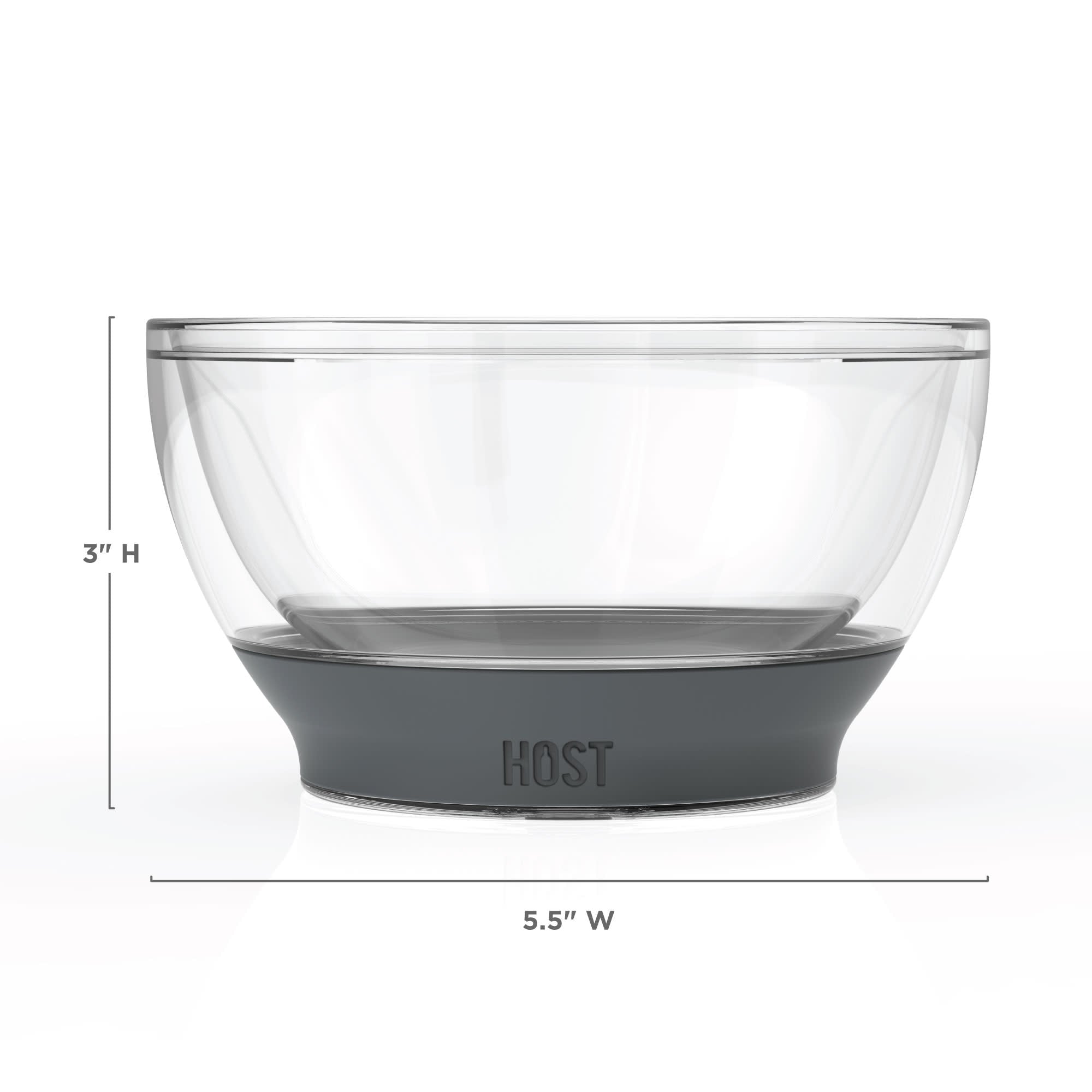 Ice Cream FREEZE™ Bowl in Gray