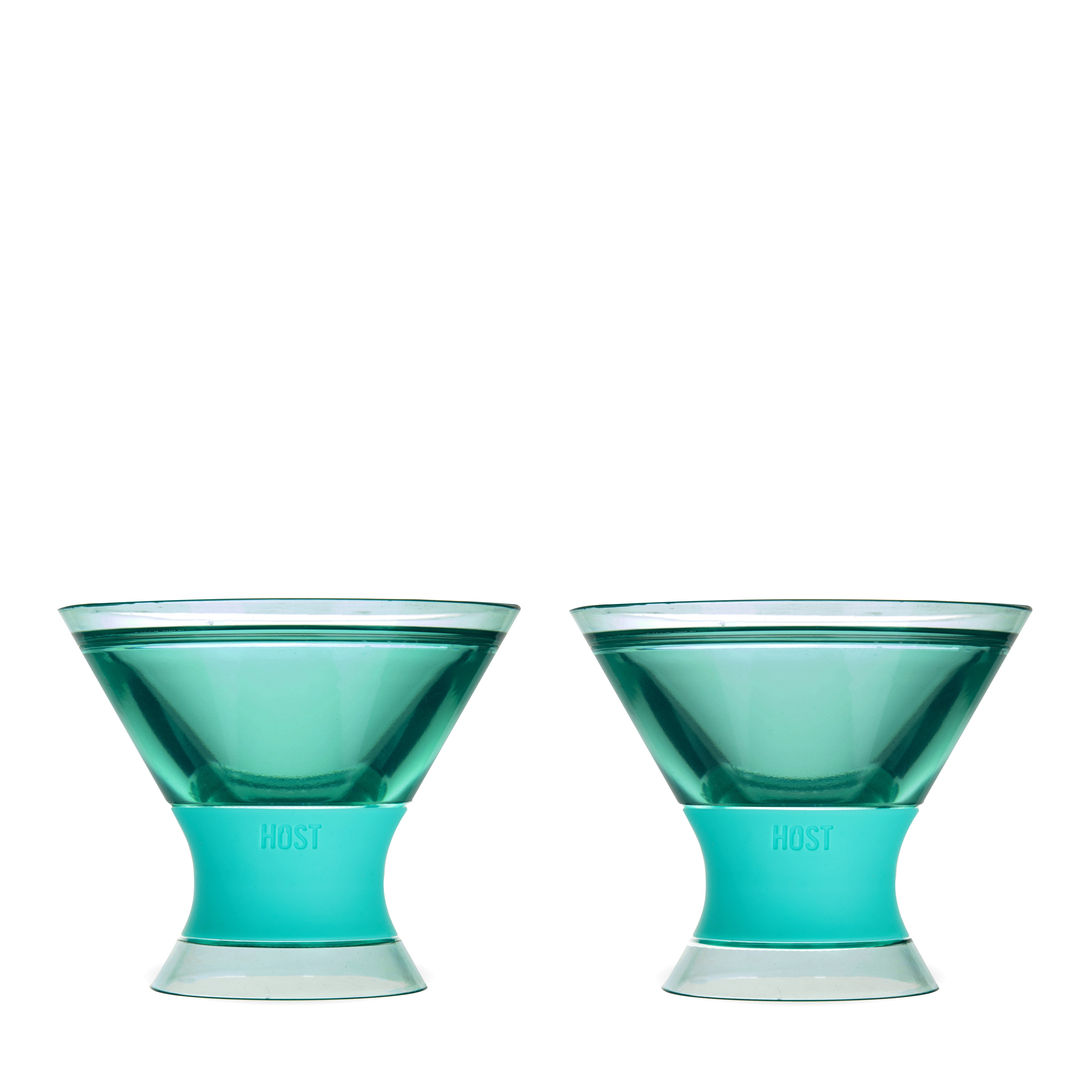 Martini FREEZE™ in Tinted Aqua, Set of 2