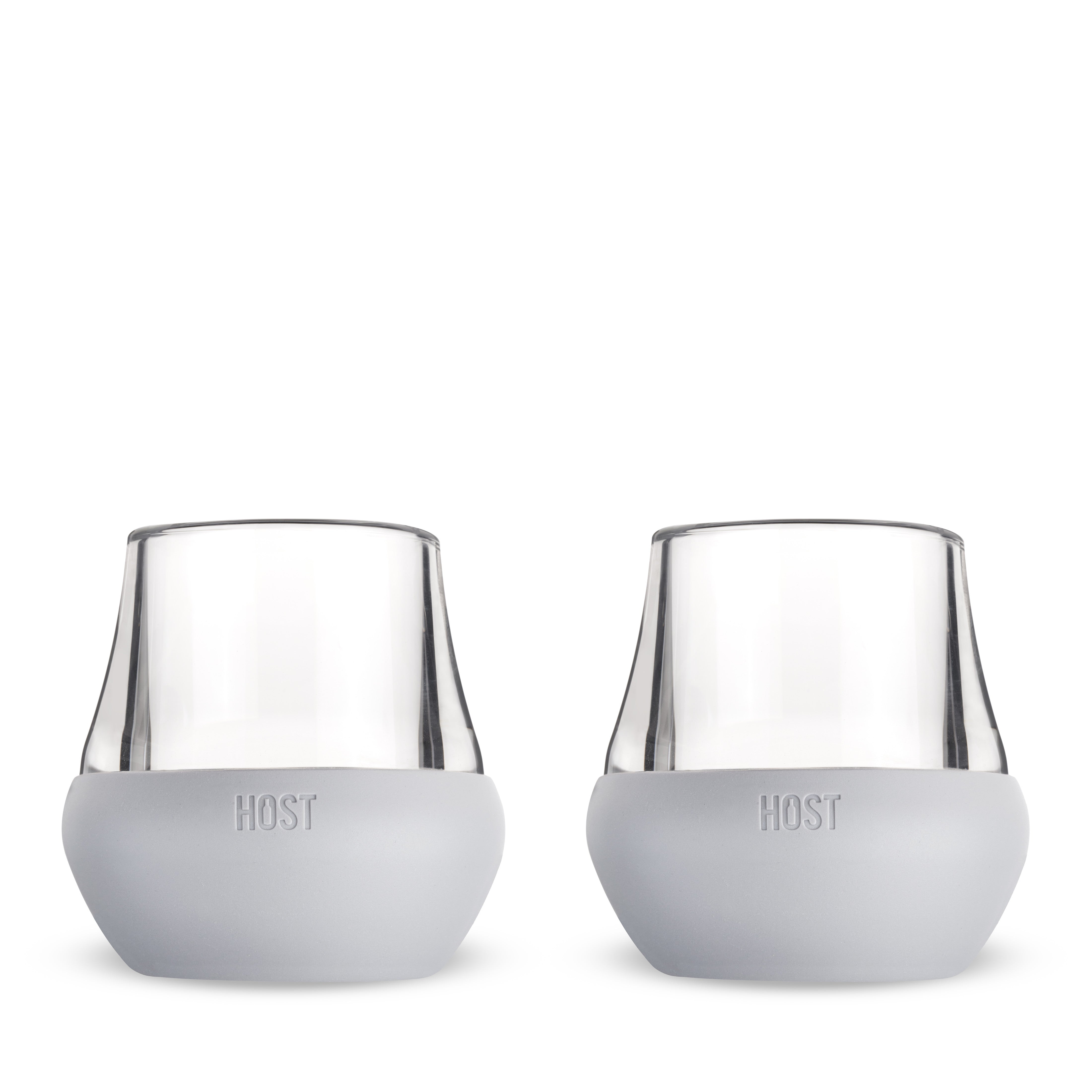 Glass Tasting FREEZE™ in Gray, Set of 2