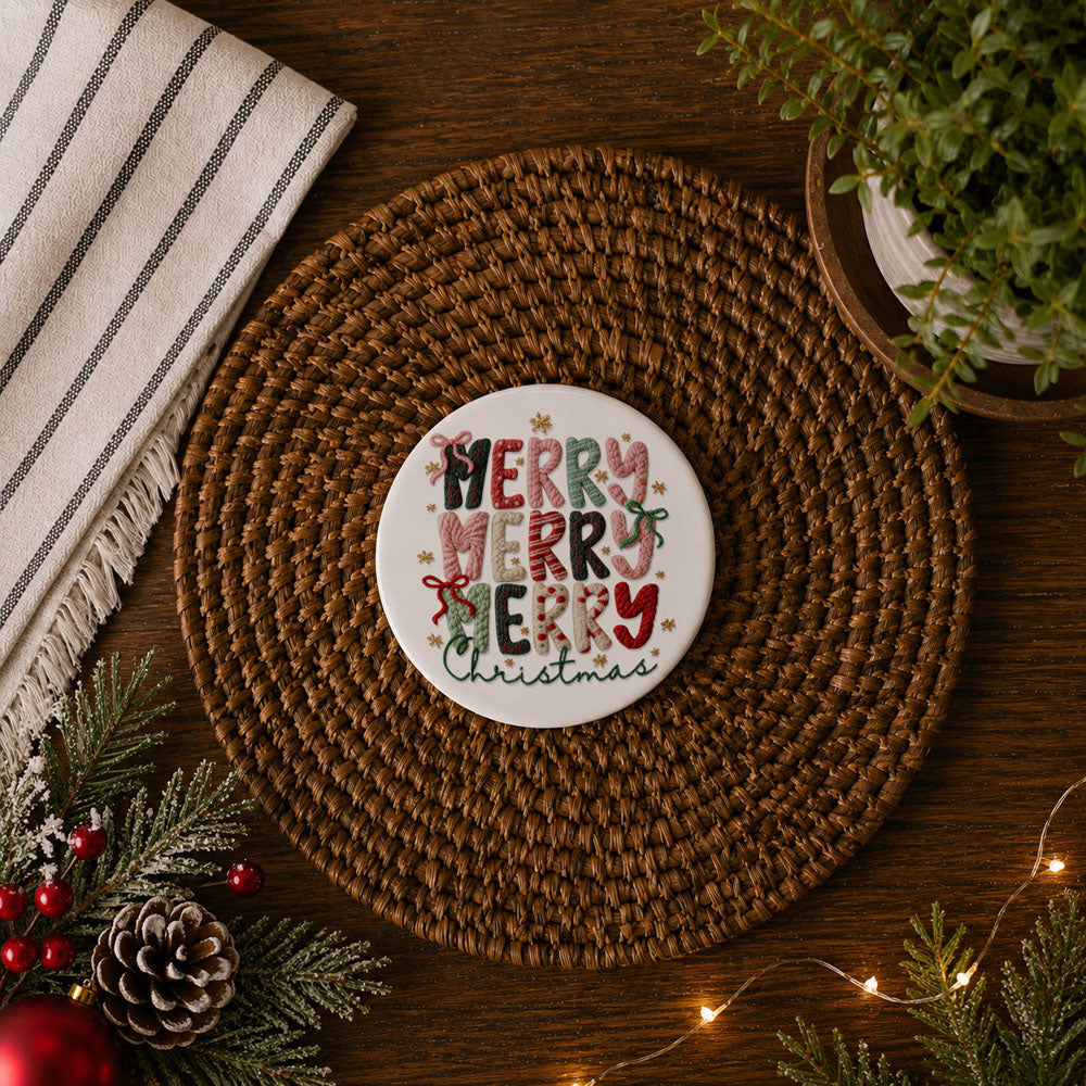 Christmas Coasters - MaisonBeach
