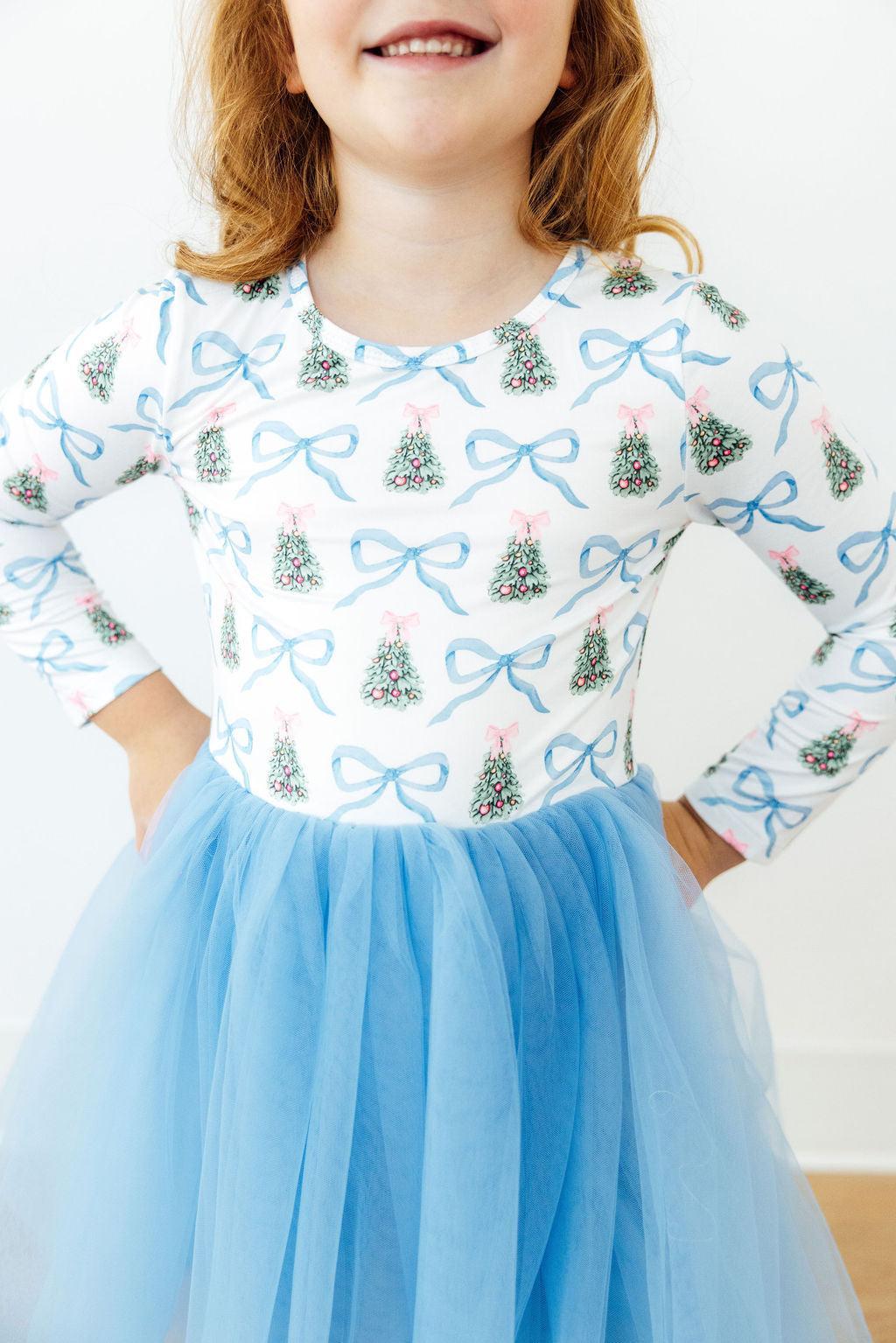 Coquette Christmas L/S Tutu Dress - MaisonBeach