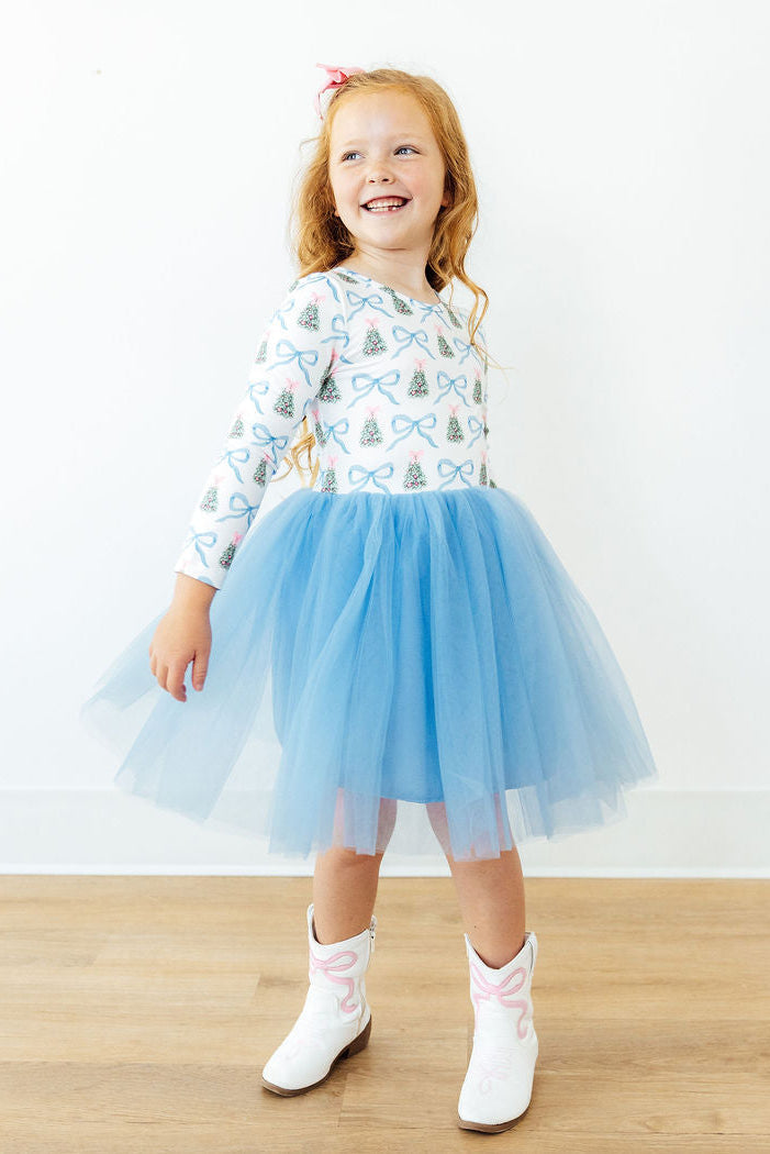 Coquette Christmas L/S Tutu Dress - MaisonBeach