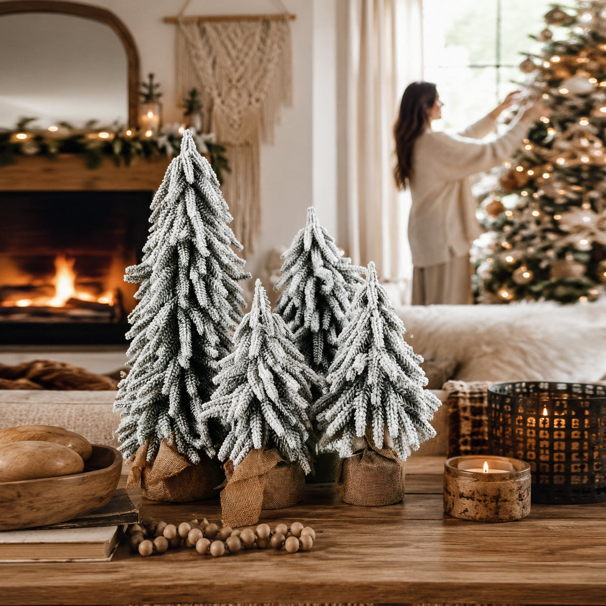 Snow Trees - MaisonBeach