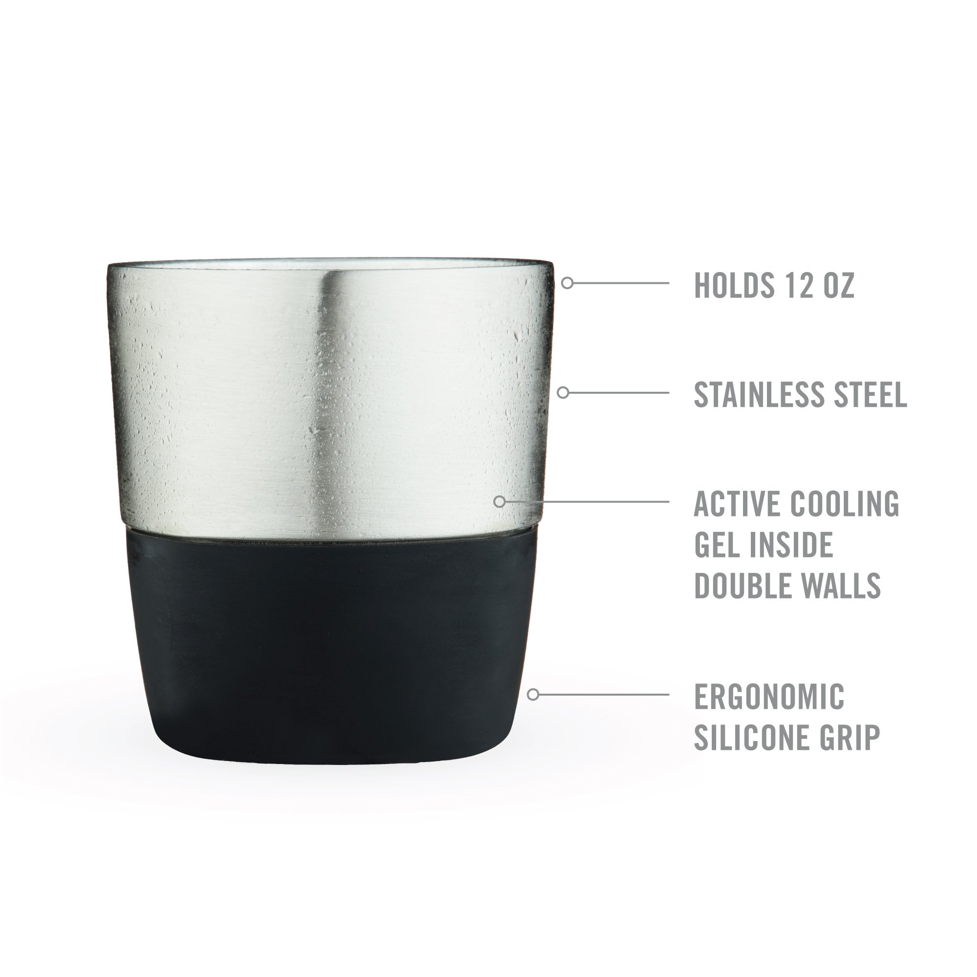 Whiskey FREEZE™ Pro in Stainless Steel