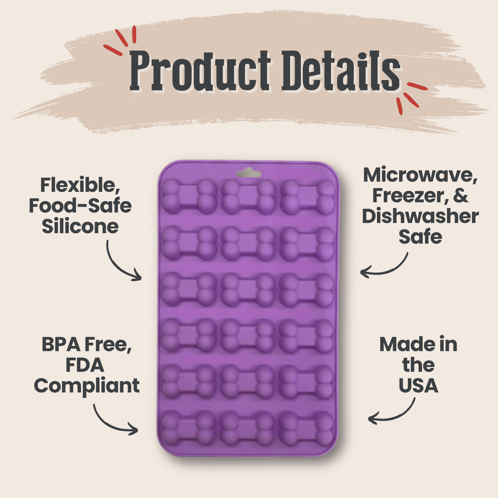Pet Treat Molds - MaisonBeach