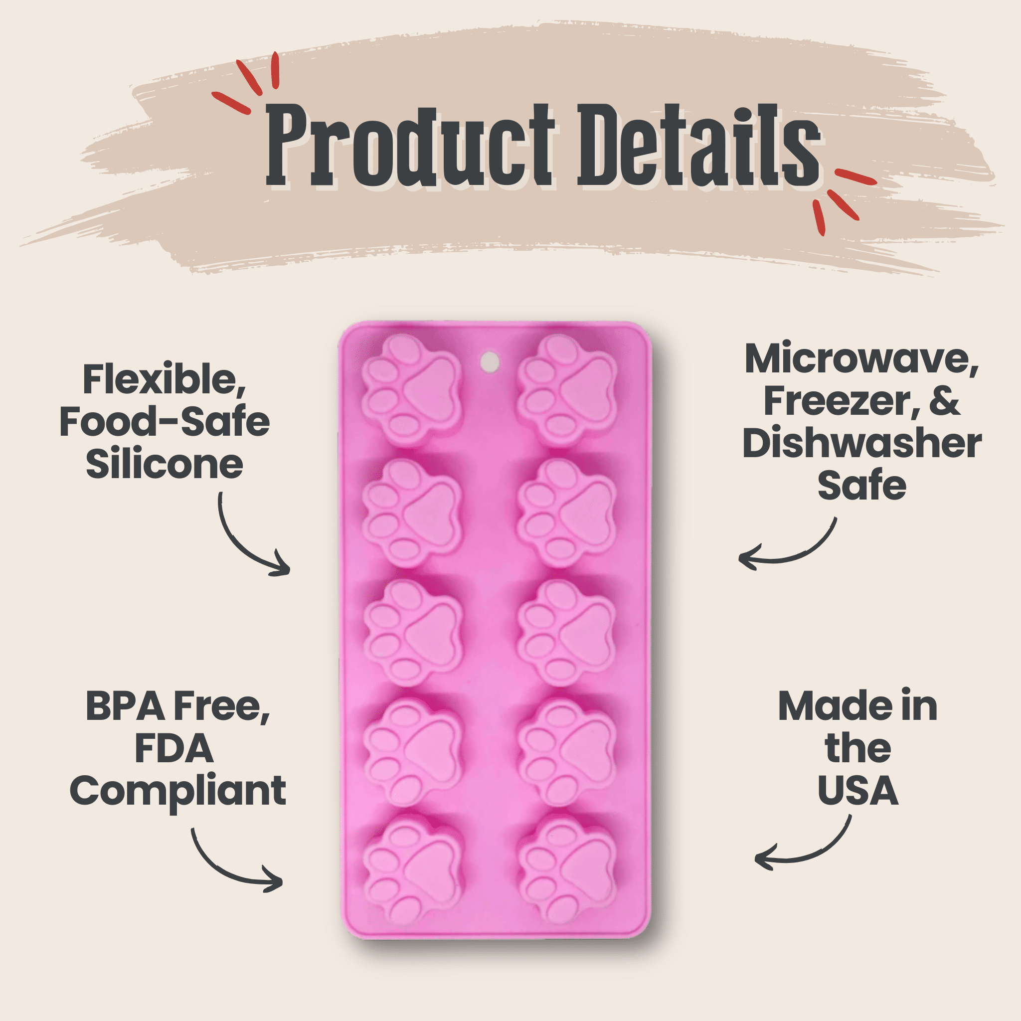 Pet Treat Molds - MaisonBeach