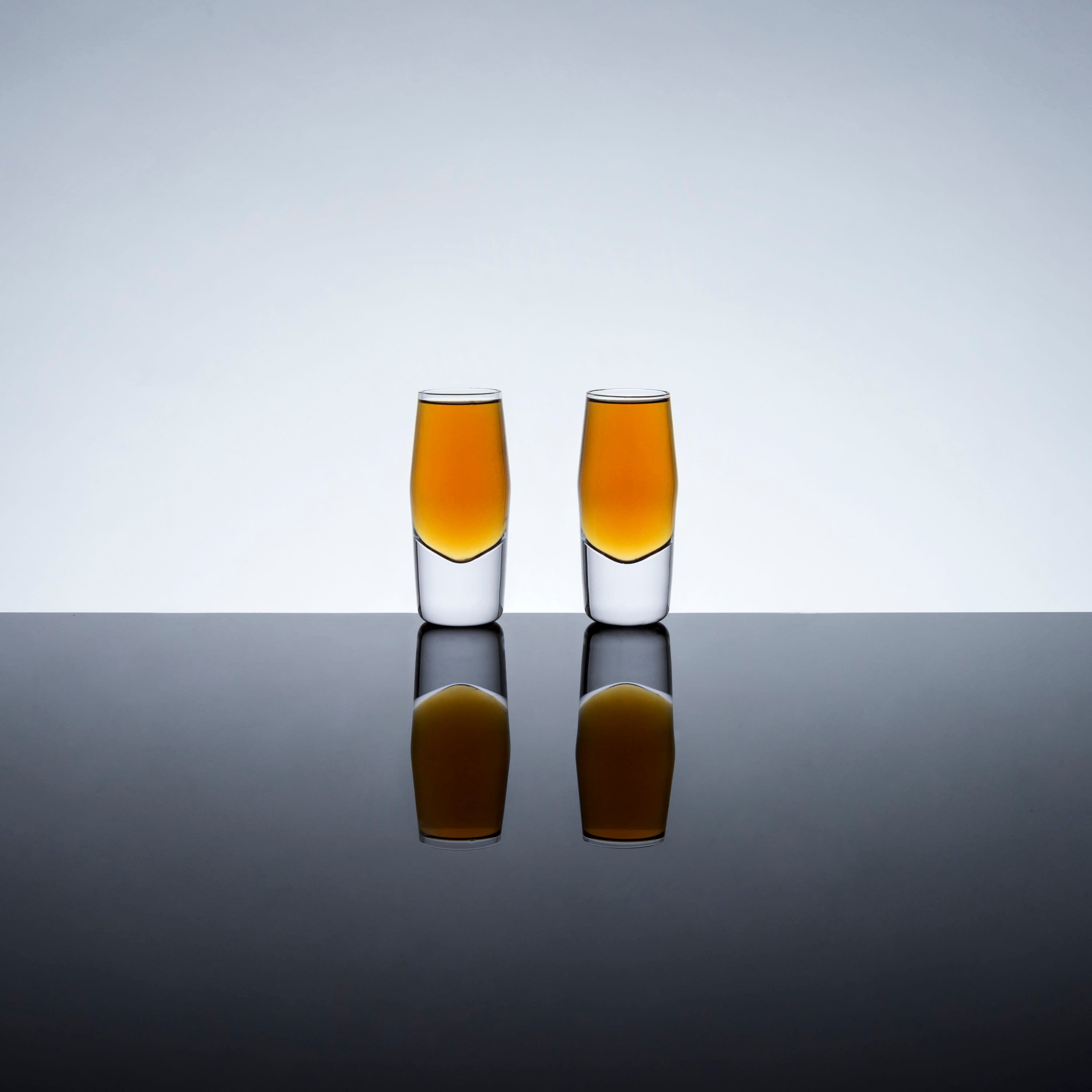 Raye Heavy Base Crystal Shot Glasses Set of 2