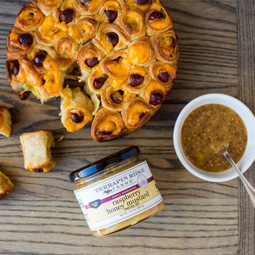 Raspberry Honey Mustard Pretzel Dip - 4.5 oz - MaisonBeach