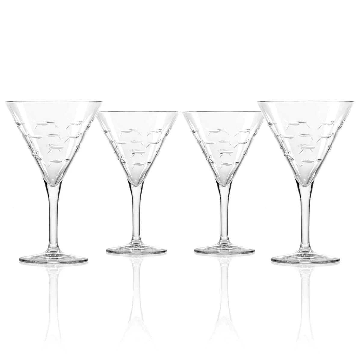 School of Fish 7.5 oz. Martinis - MaisonBeach