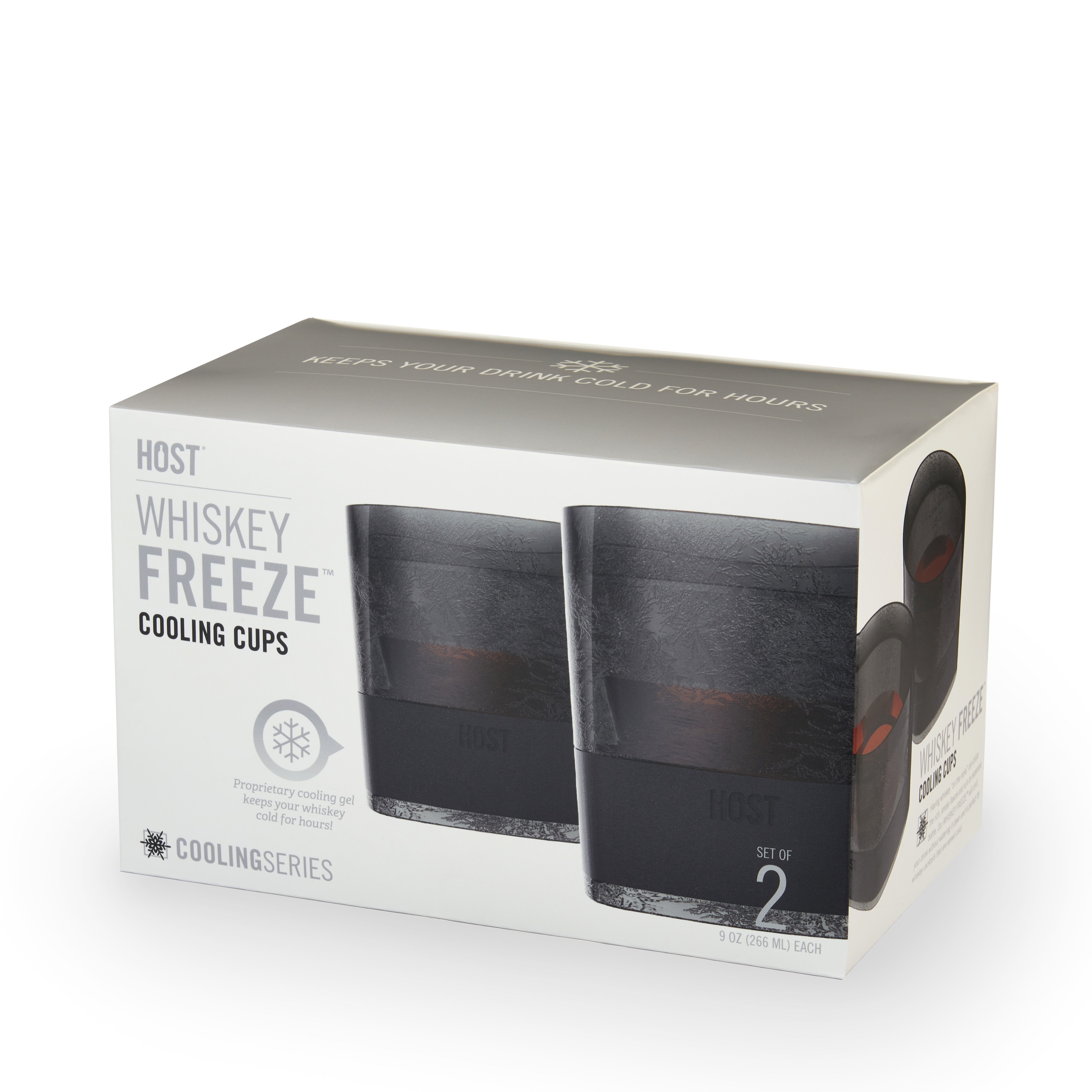 Whiskey FREEZE™ in Smoke, Set of 2