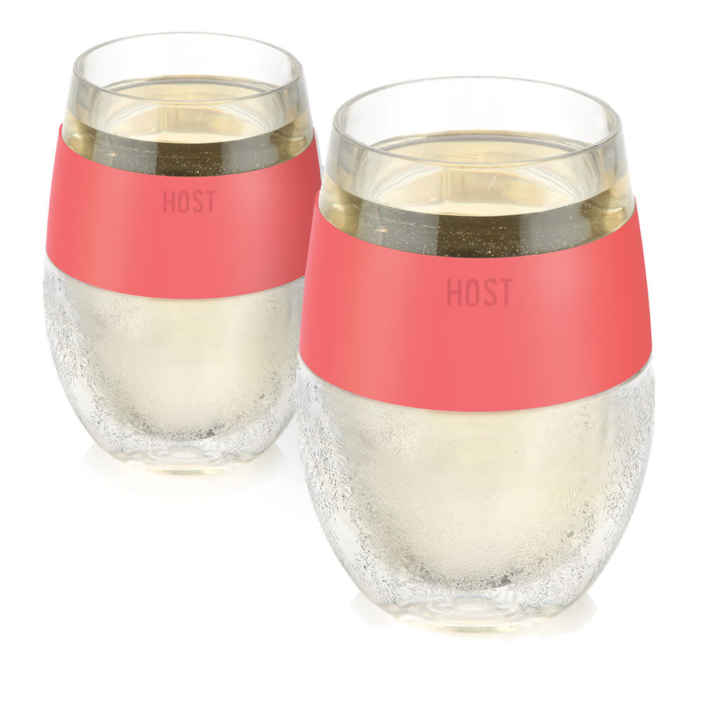 Wine FREEZE™ in Coral, Set of 2