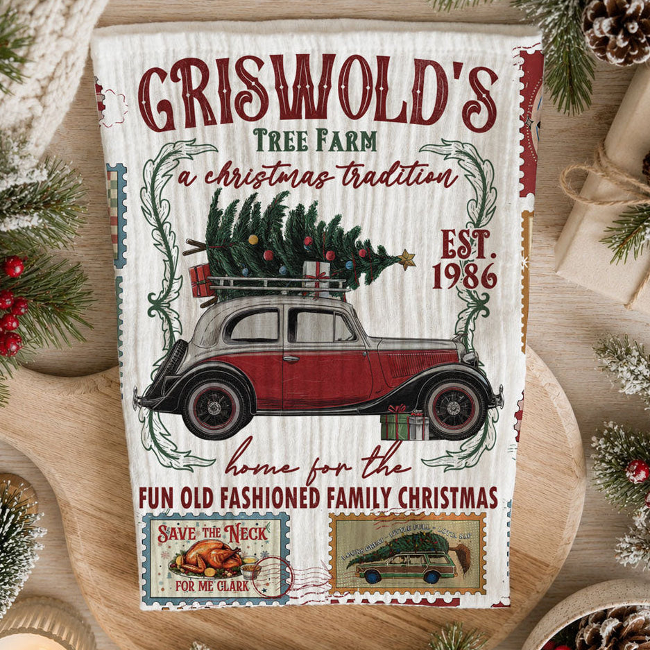 Griswold Christmas Towel